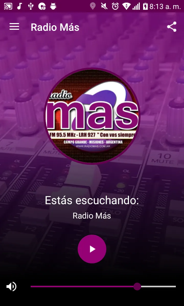 Radio Mas - Campo Grande | Indus Appstore | Screenshot