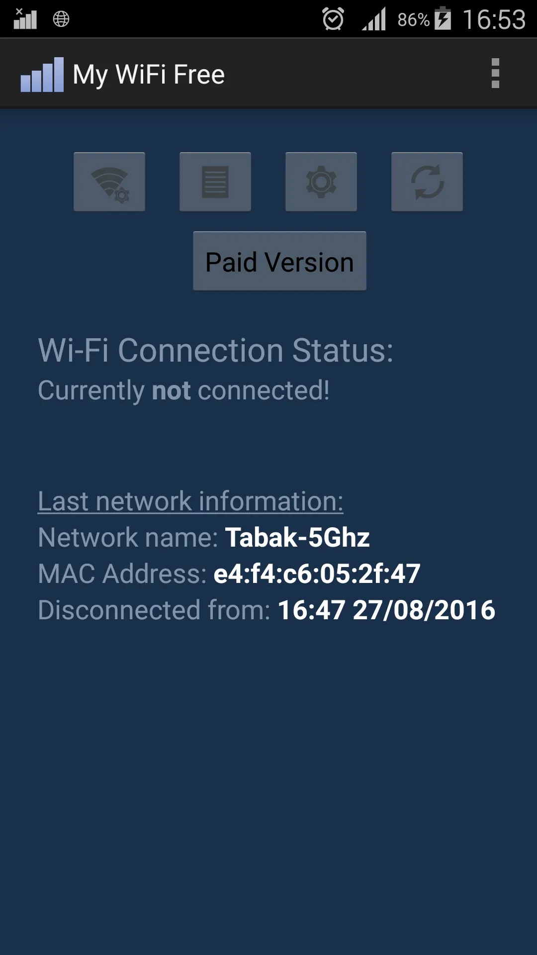 My WiFi Trial Version | Indus Appstore | Screenshot