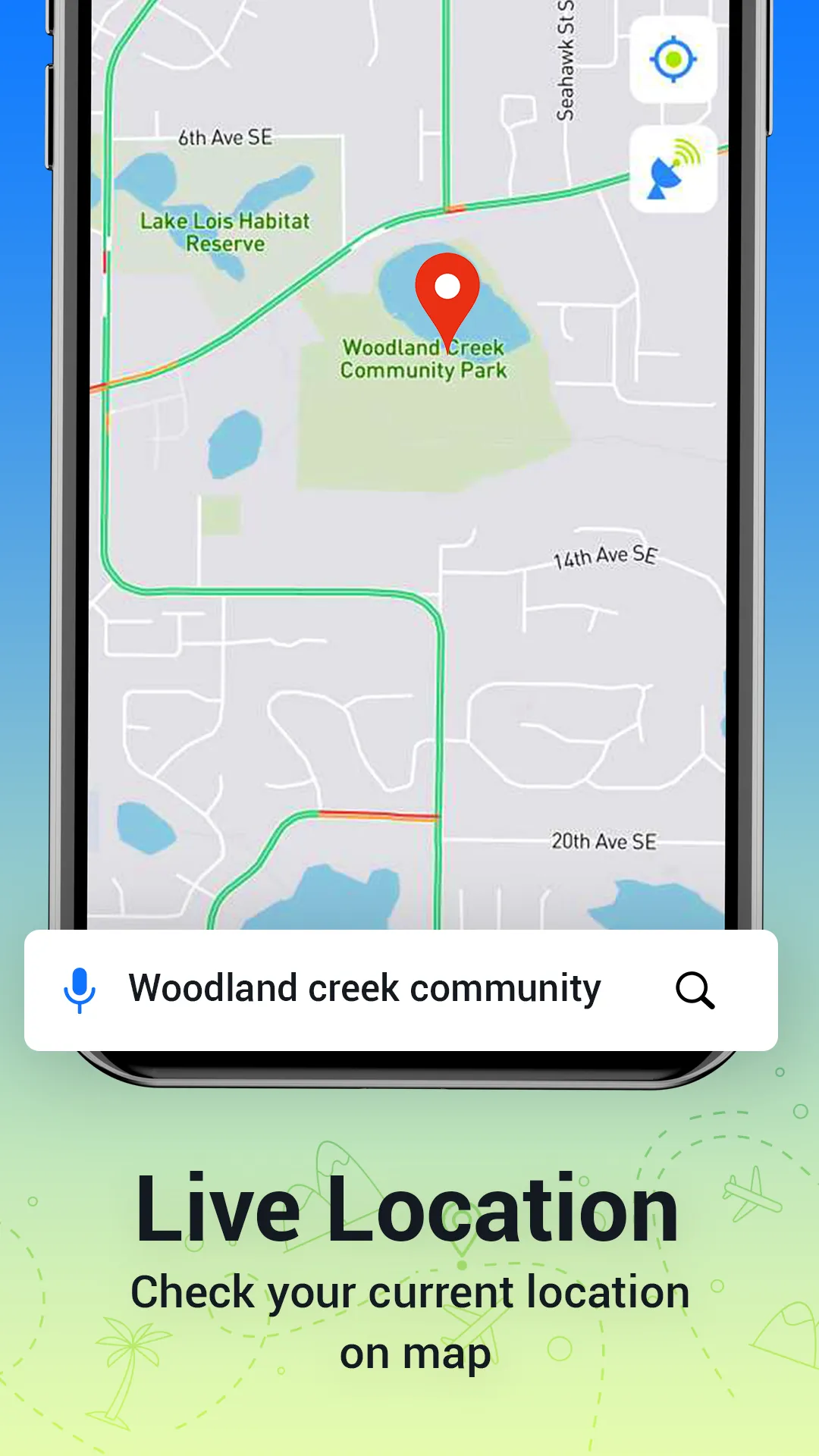 GPS Satellite Map Route Finder | Indus Appstore | Screenshot