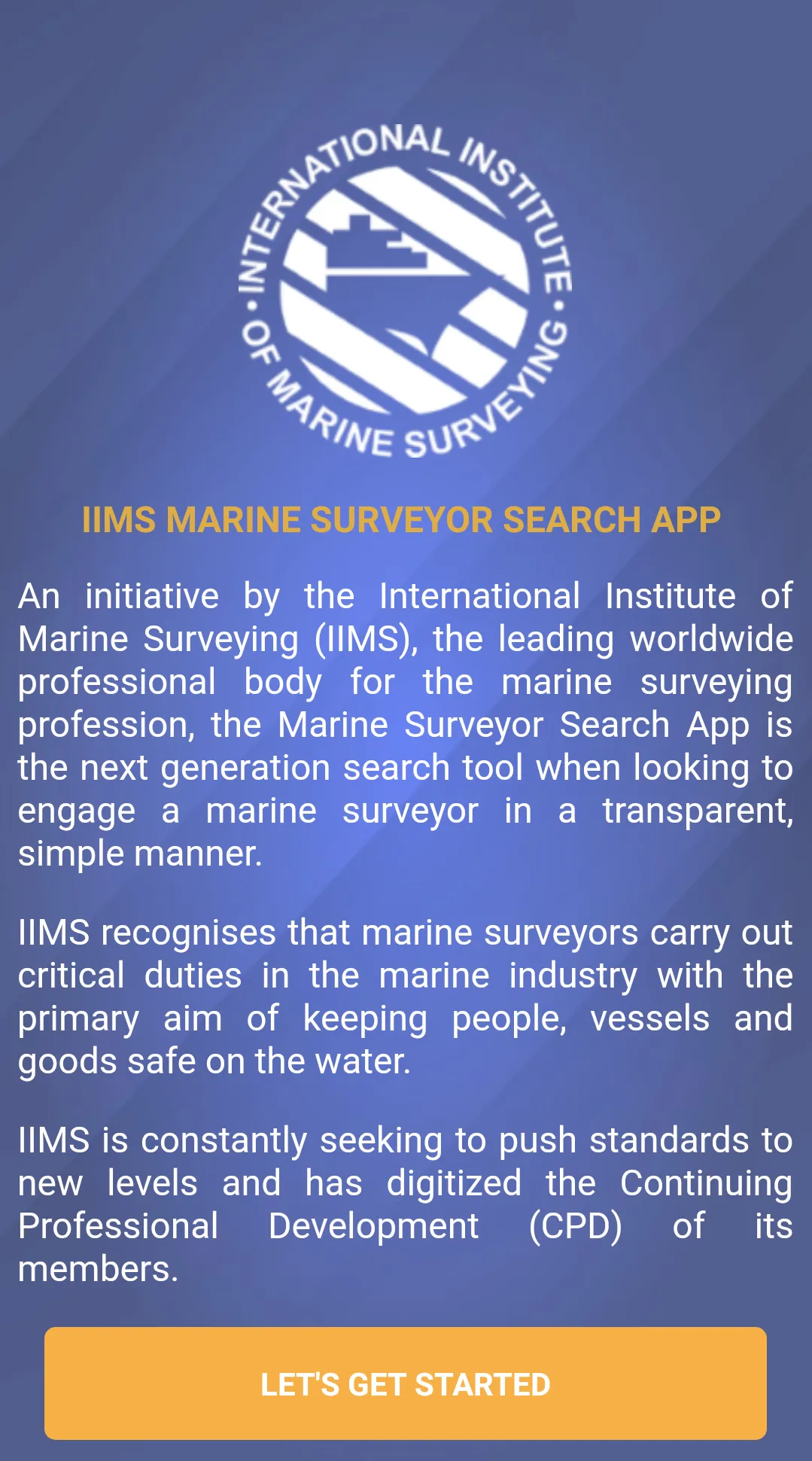 Marine Surveyor Search | Indus Appstore | Screenshot