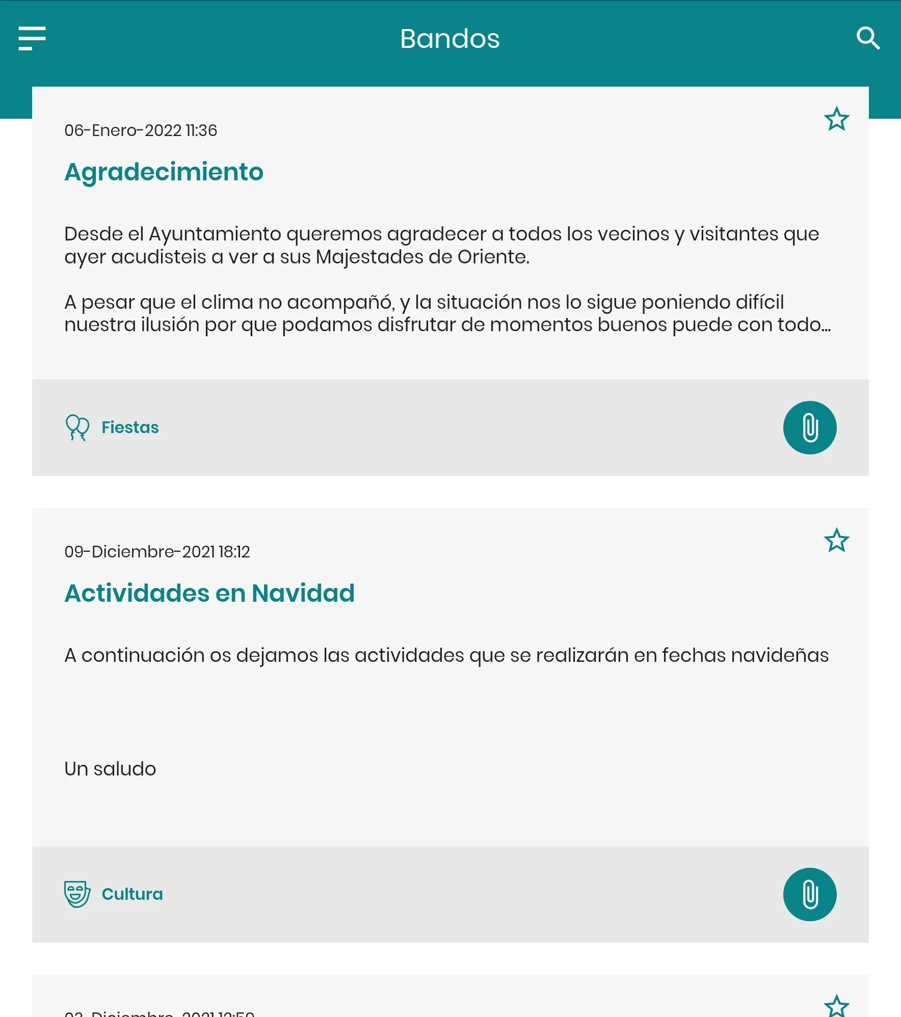 Olmos de Esgueva Informa | Indus Appstore | Screenshot