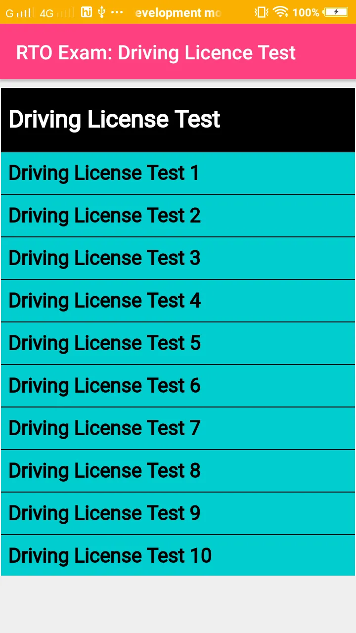 RTO Exam: Driving Licence Test | Indus Appstore | Screenshot