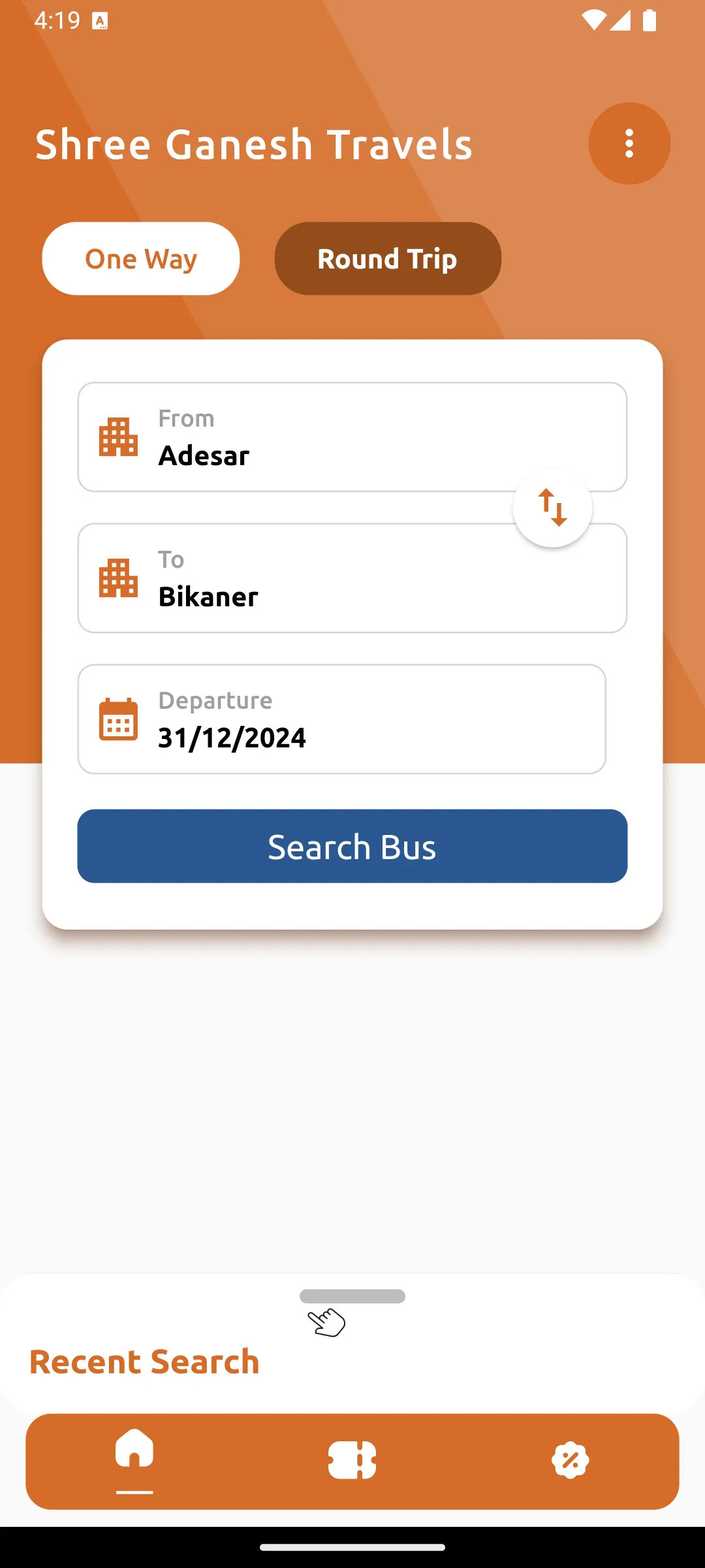 Shree Ganesh Travels | Indus Appstore | Screenshot