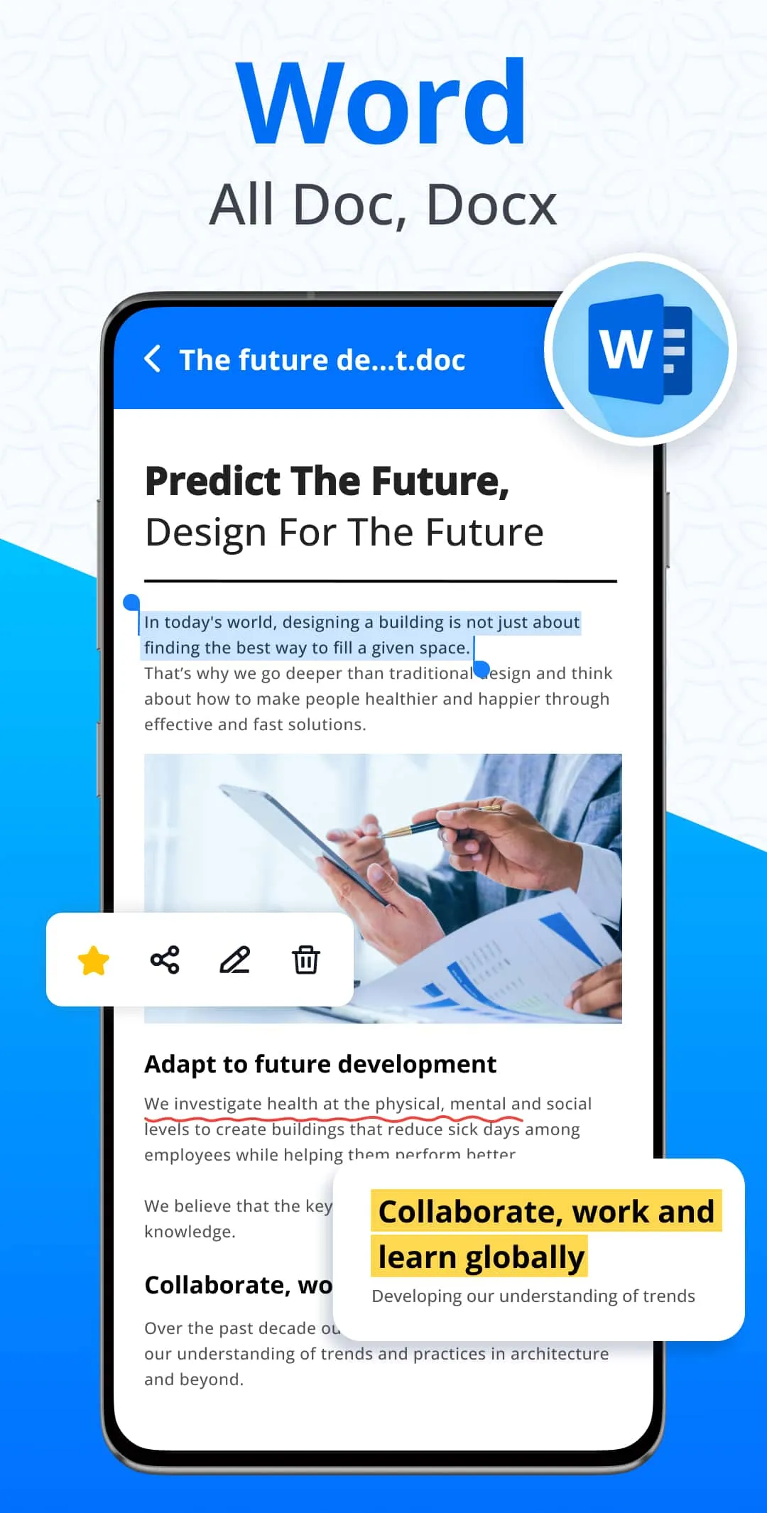 Docx Reader - Office Viewer | Indus Appstore | Screenshot