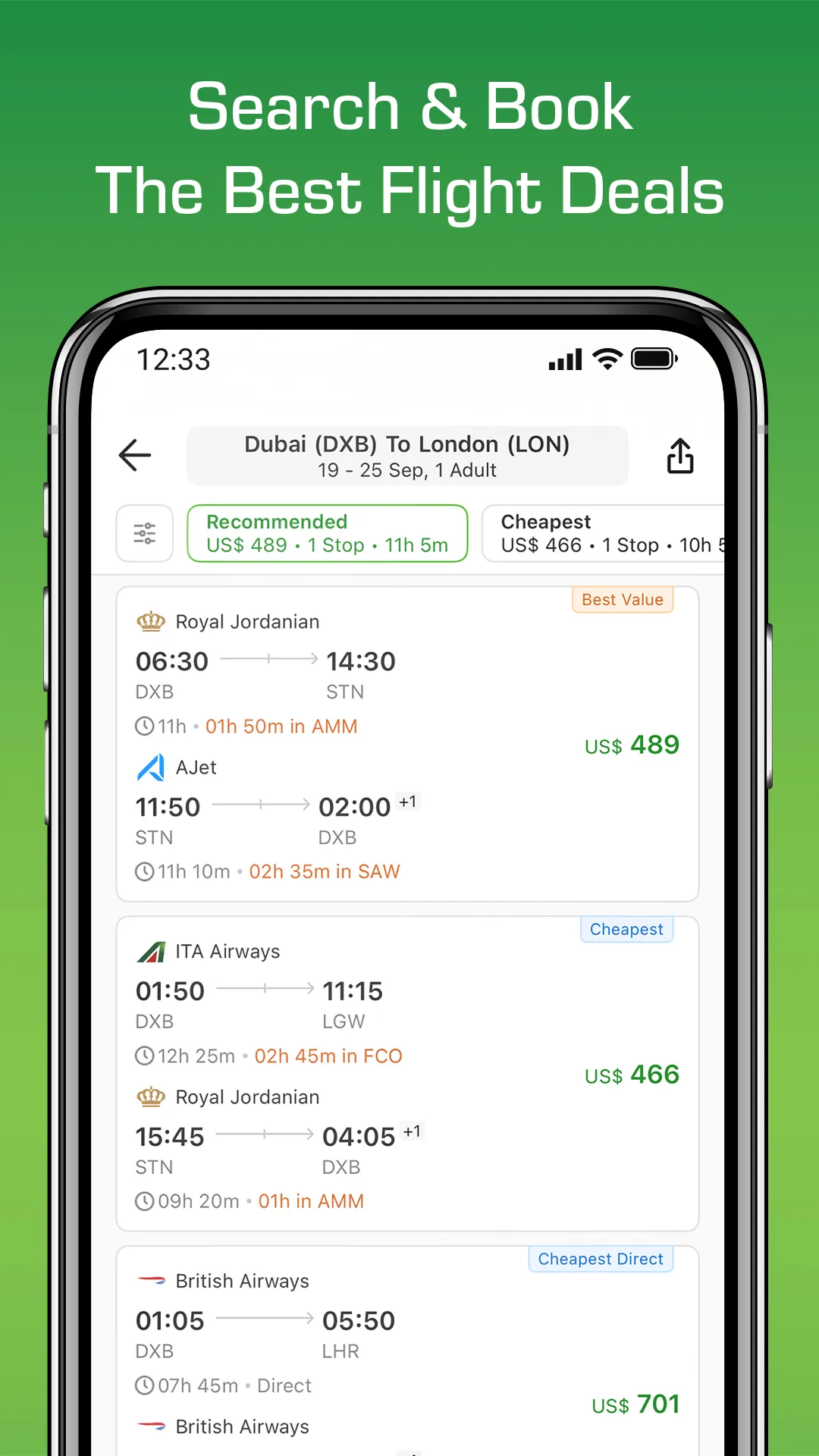 Wego - Flights, Hotels, Travel | Indus Appstore | Screenshot