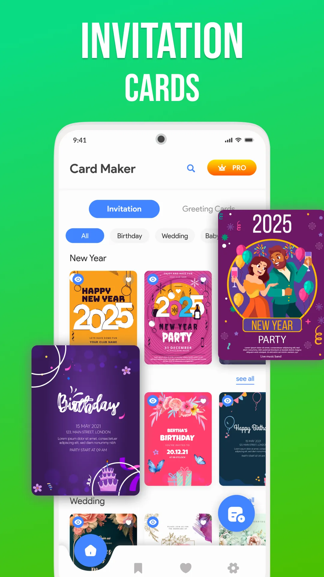 Invitation Maker - Card Design | Indus Appstore | Screenshot