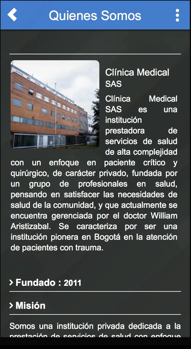 Clínica Medical App | Indus Appstore | Screenshot