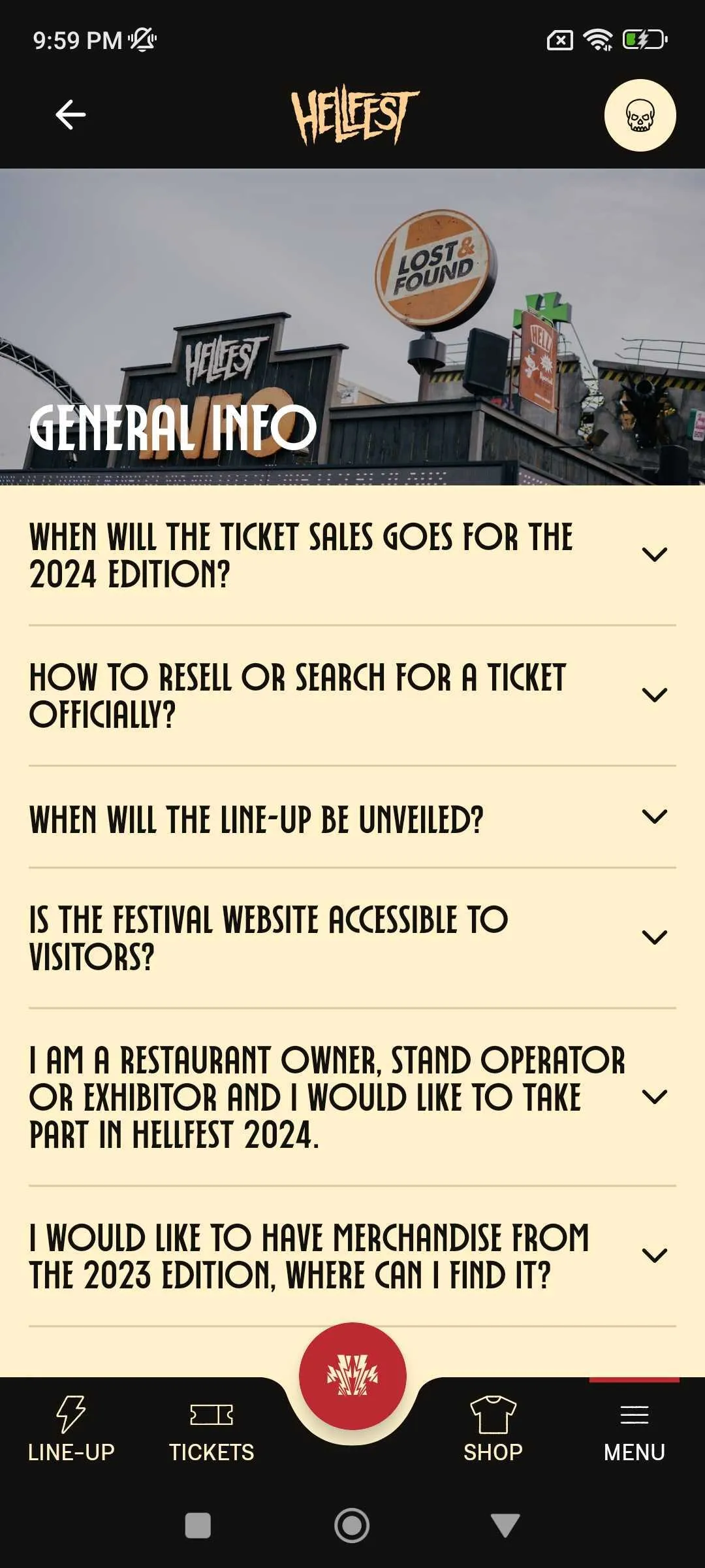 Hellfest 2024 | Indus Appstore | Screenshot