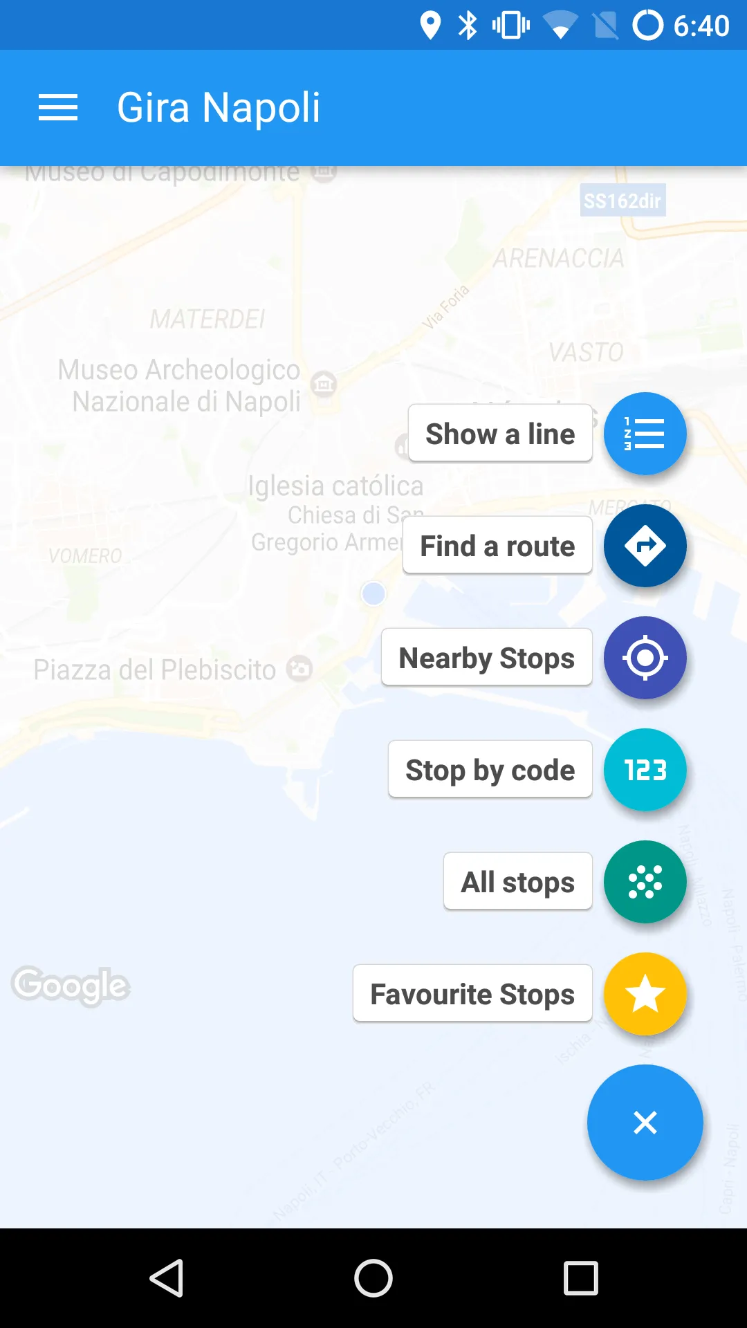 Gira Napoli - Public transport | Indus Appstore | Screenshot