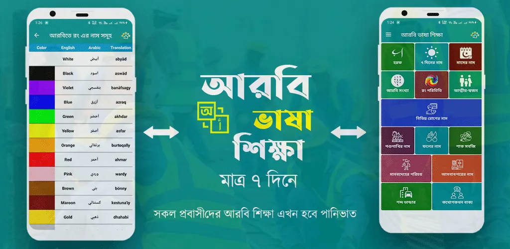 আঞ্চলিক আরবি ভাষা শিক্ষা অ্যাপ | Indus Appstore | Screenshot