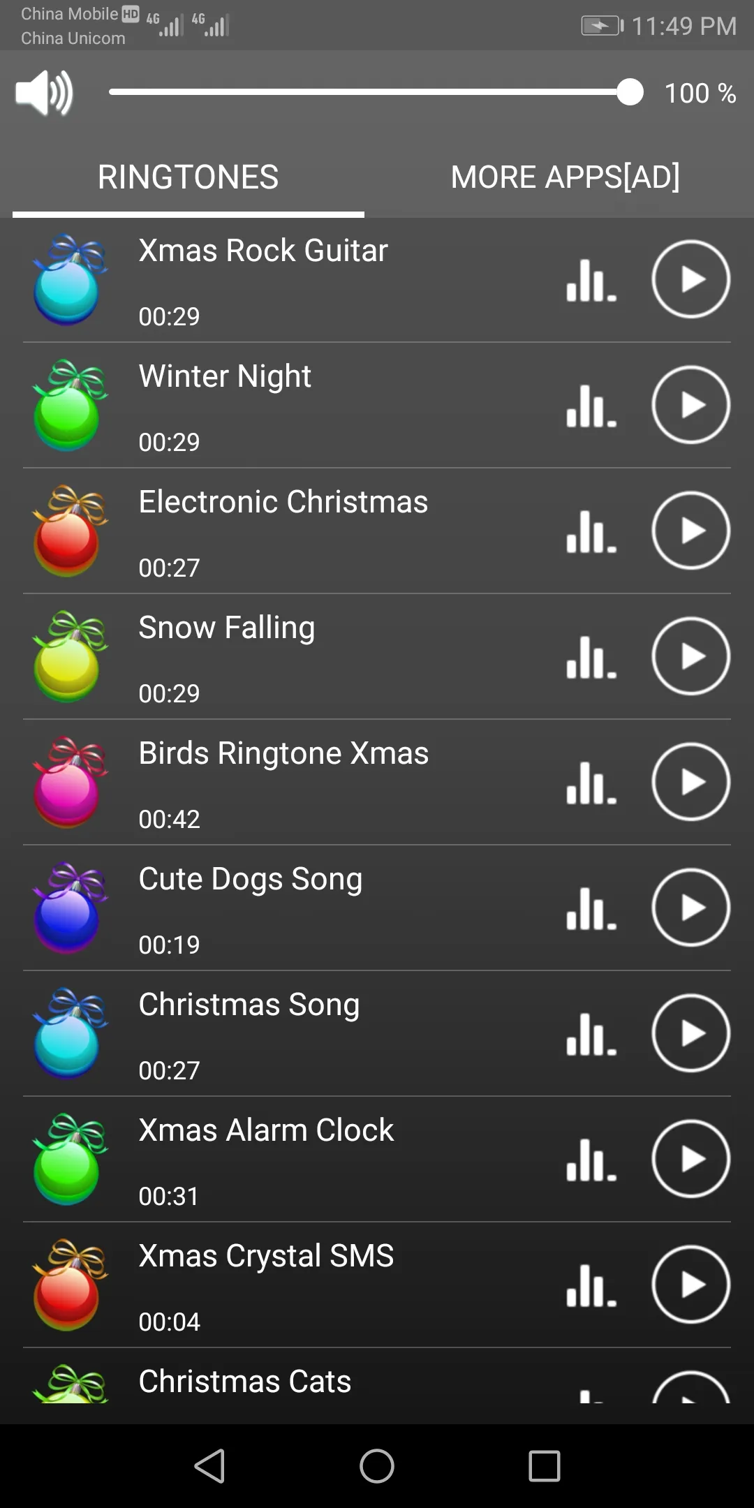 Christmas Ringtones Wallpapers | Indus Appstore | Screenshot