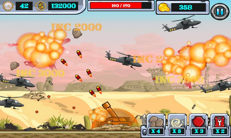 Heli Invasion 2 --Angry Rocket | Indus Appstore | Screenshot