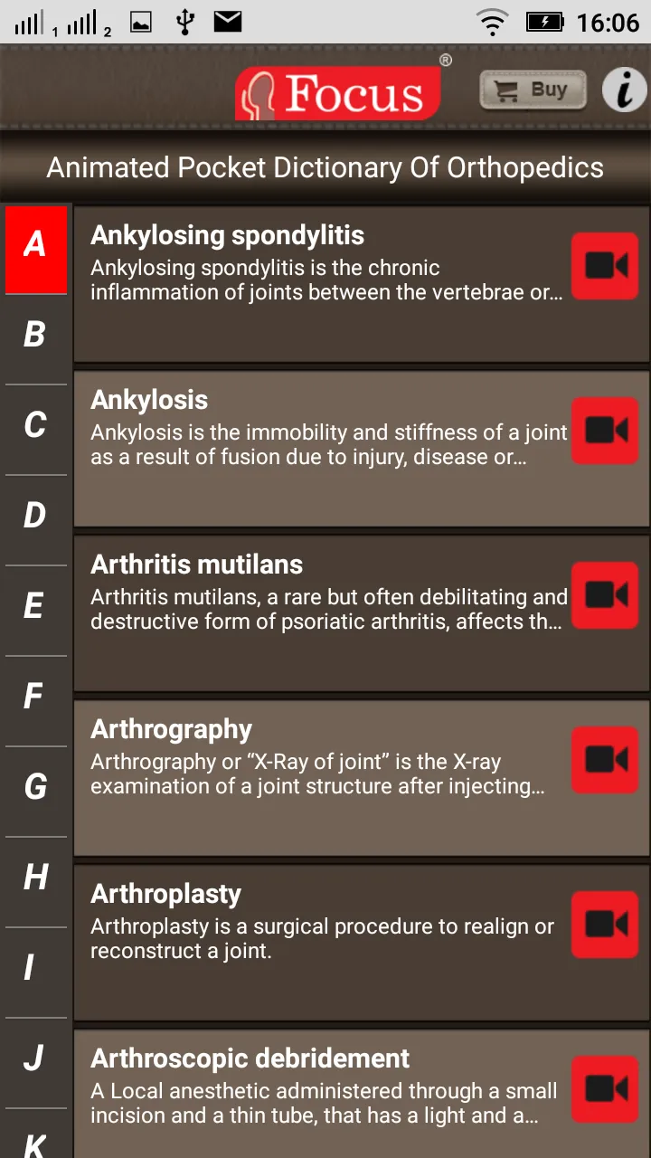 Orthopedics - Medical Dict. | Indus Appstore | Screenshot