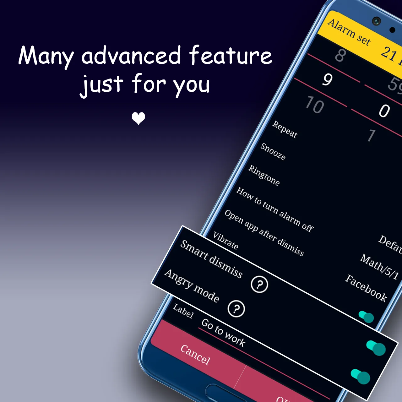 Allarm- Annoying alarm clock w | Indus Appstore | Screenshot