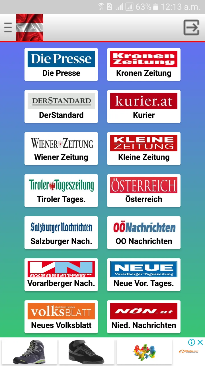 Austria Newspapers | Indus Appstore | Screenshot