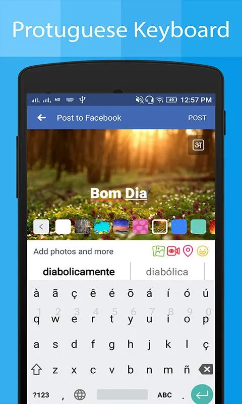 Portuguese Keyboard:Translator | Indus Appstore | Screenshot