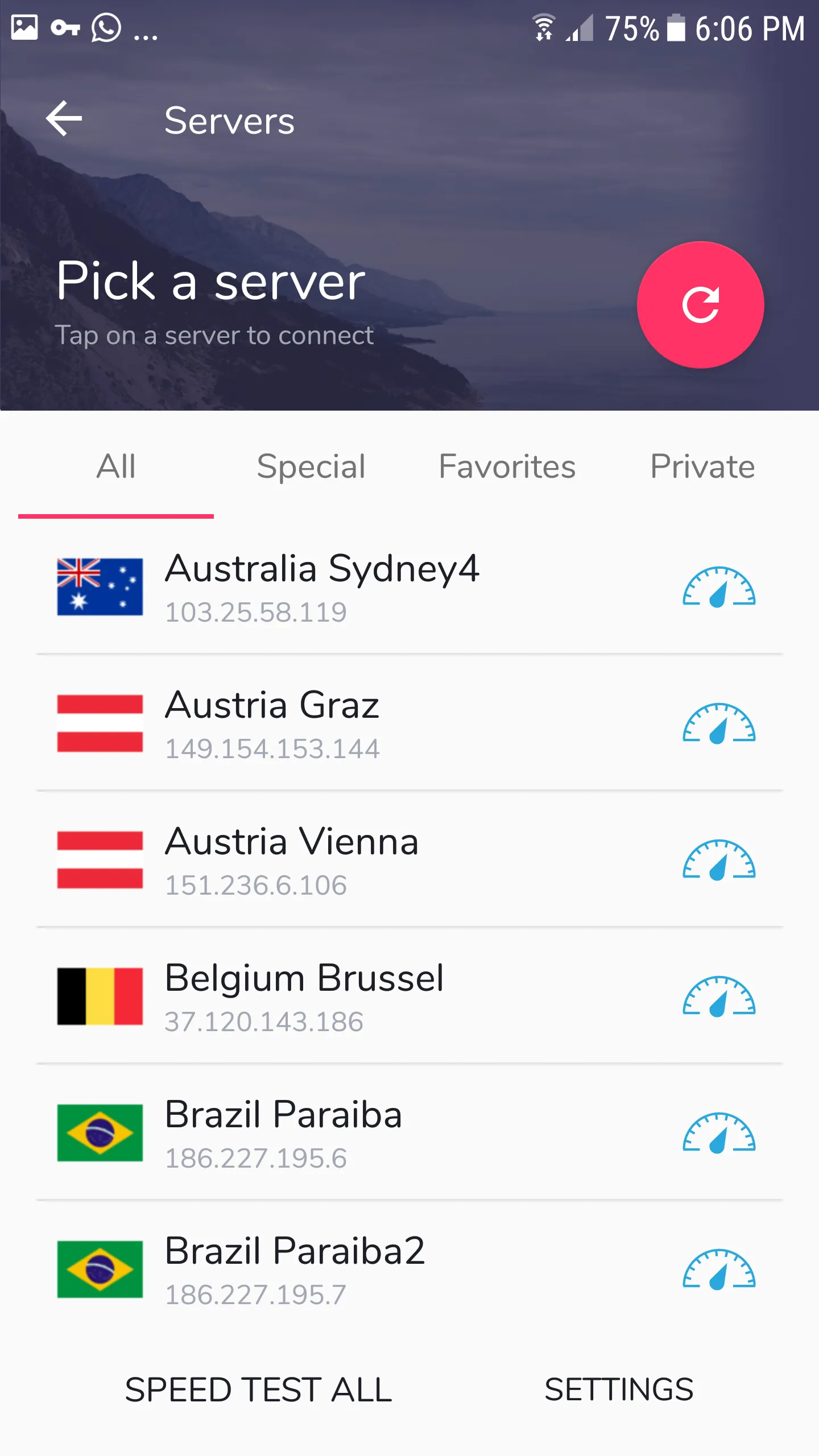 VPN Area: Fast VPN for Android | Indus Appstore | Screenshot