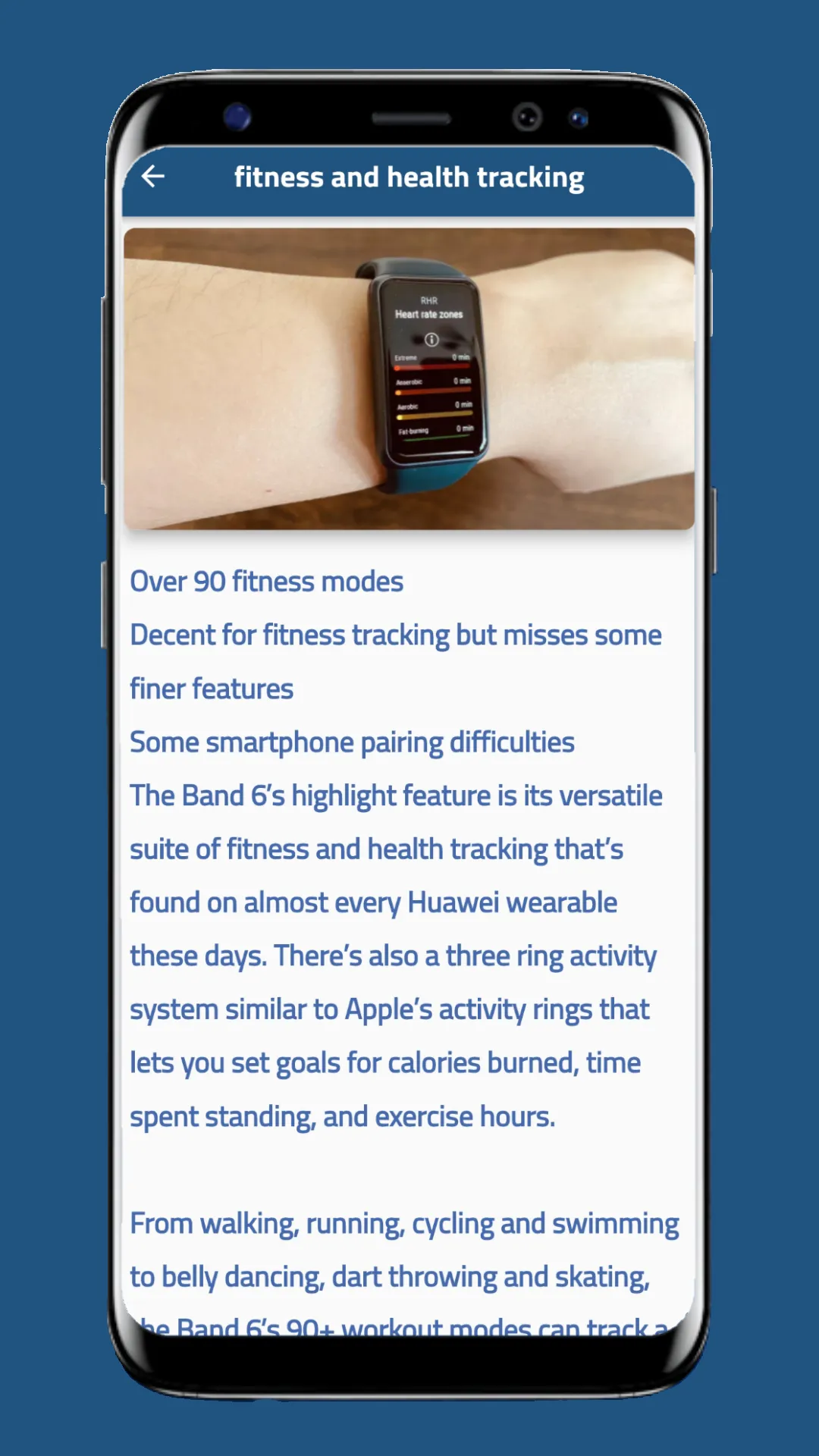 HUAWEI Band 6 Fitness Guide | Indus Appstore | Screenshot