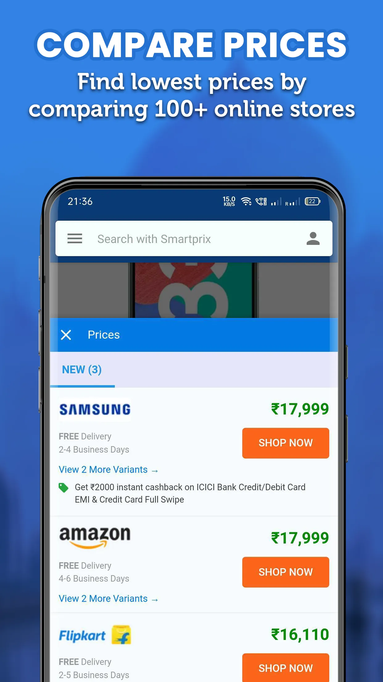 Price Comparison - Smartprix | Indus Appstore | Screenshot