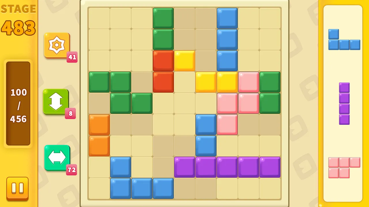 Block Cross Puzzle | Indus Appstore | Screenshot