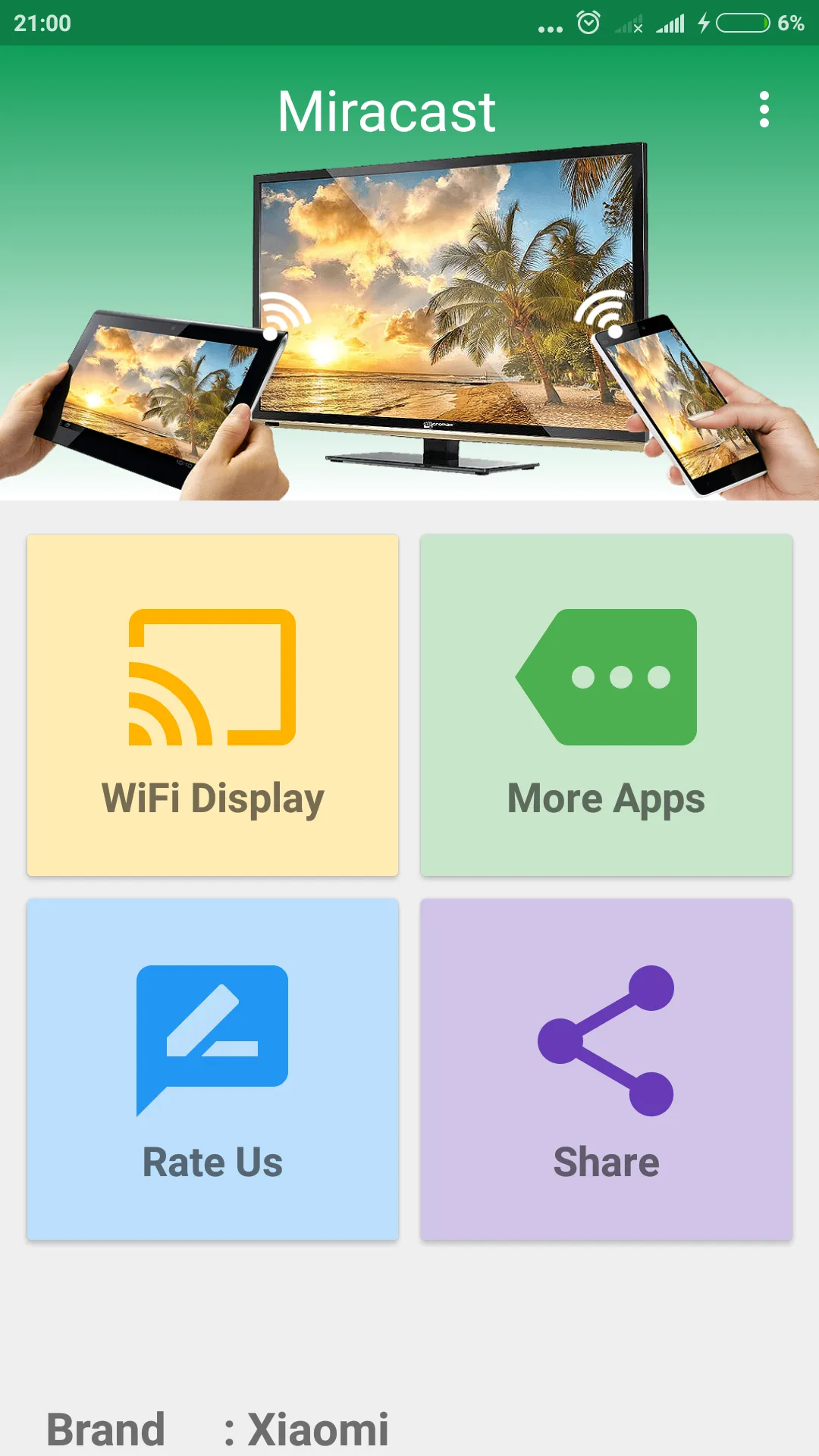 Miracast Screen Mirroring | TV | Indus Appstore | Screenshot