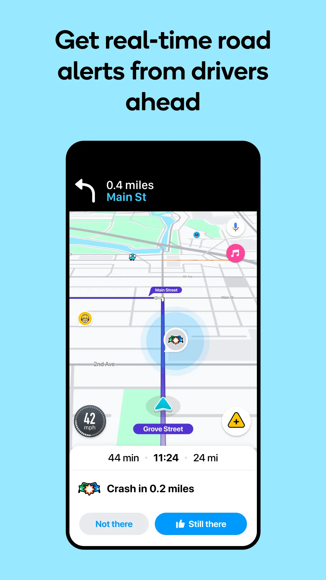 Waze Navigation & Live Traffic | Indus Appstore | Screenshot