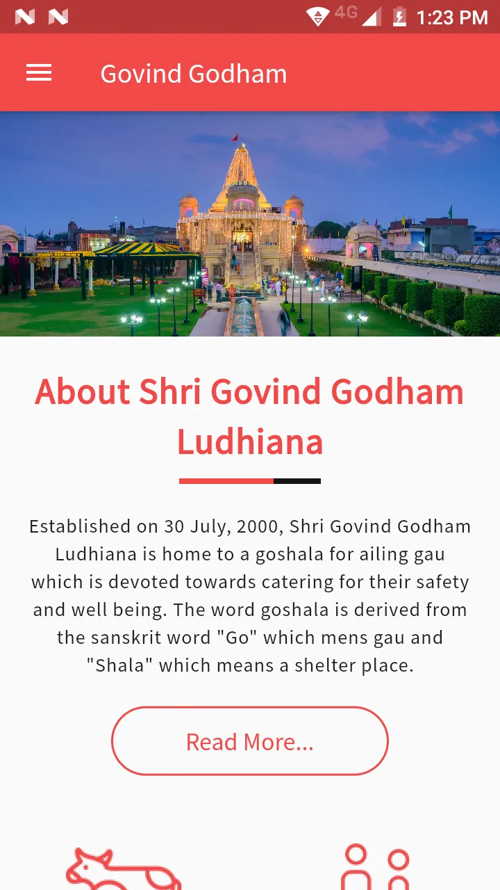 Shri Govind Godham | Indus Appstore | Screenshot