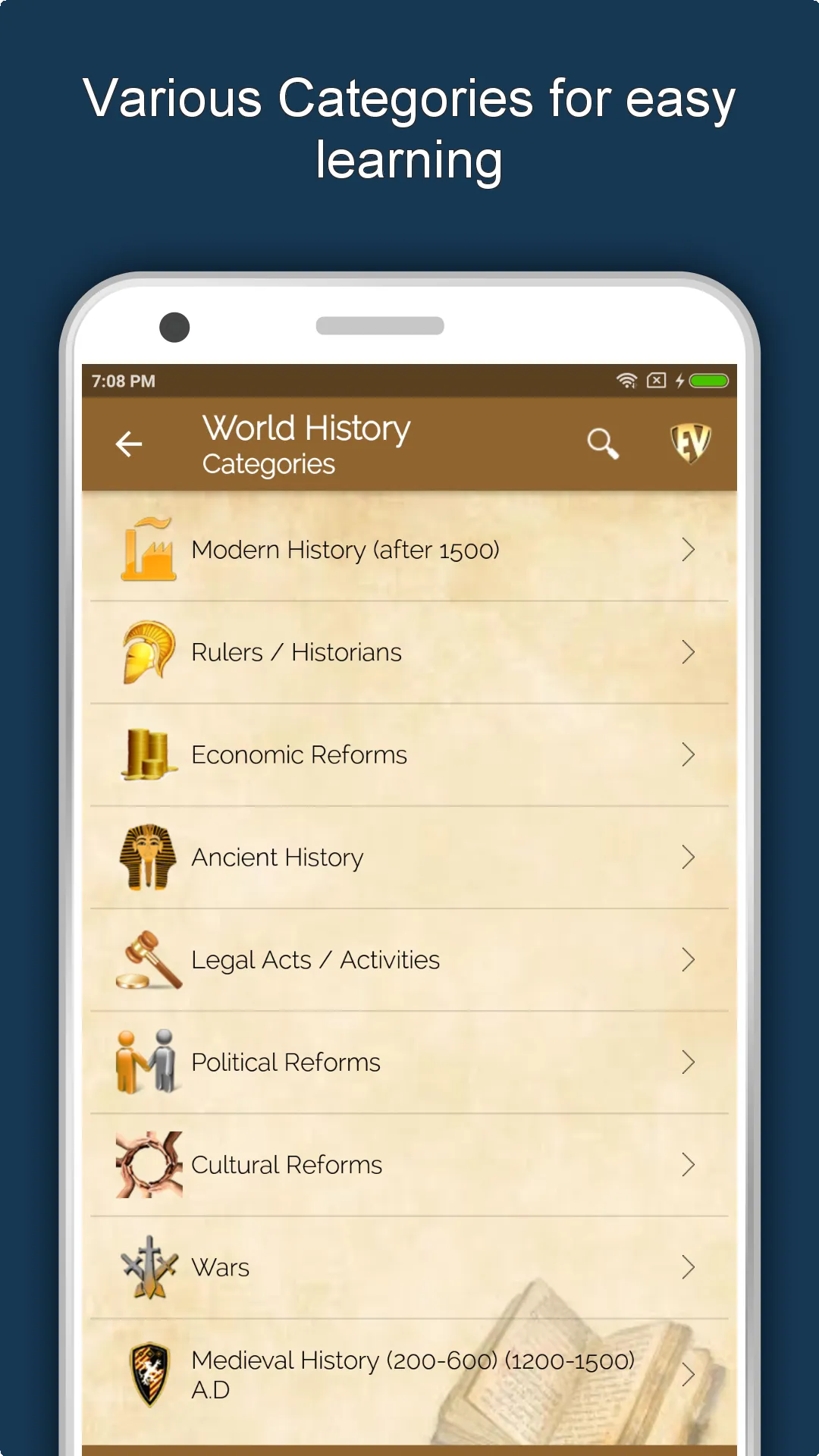 World History Dictionary App | Indus Appstore | Screenshot