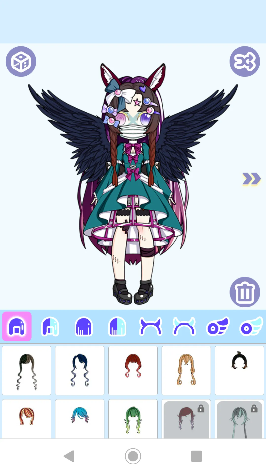 Magical Girl Avatar maker: Mag | Indus Appstore | Screenshot