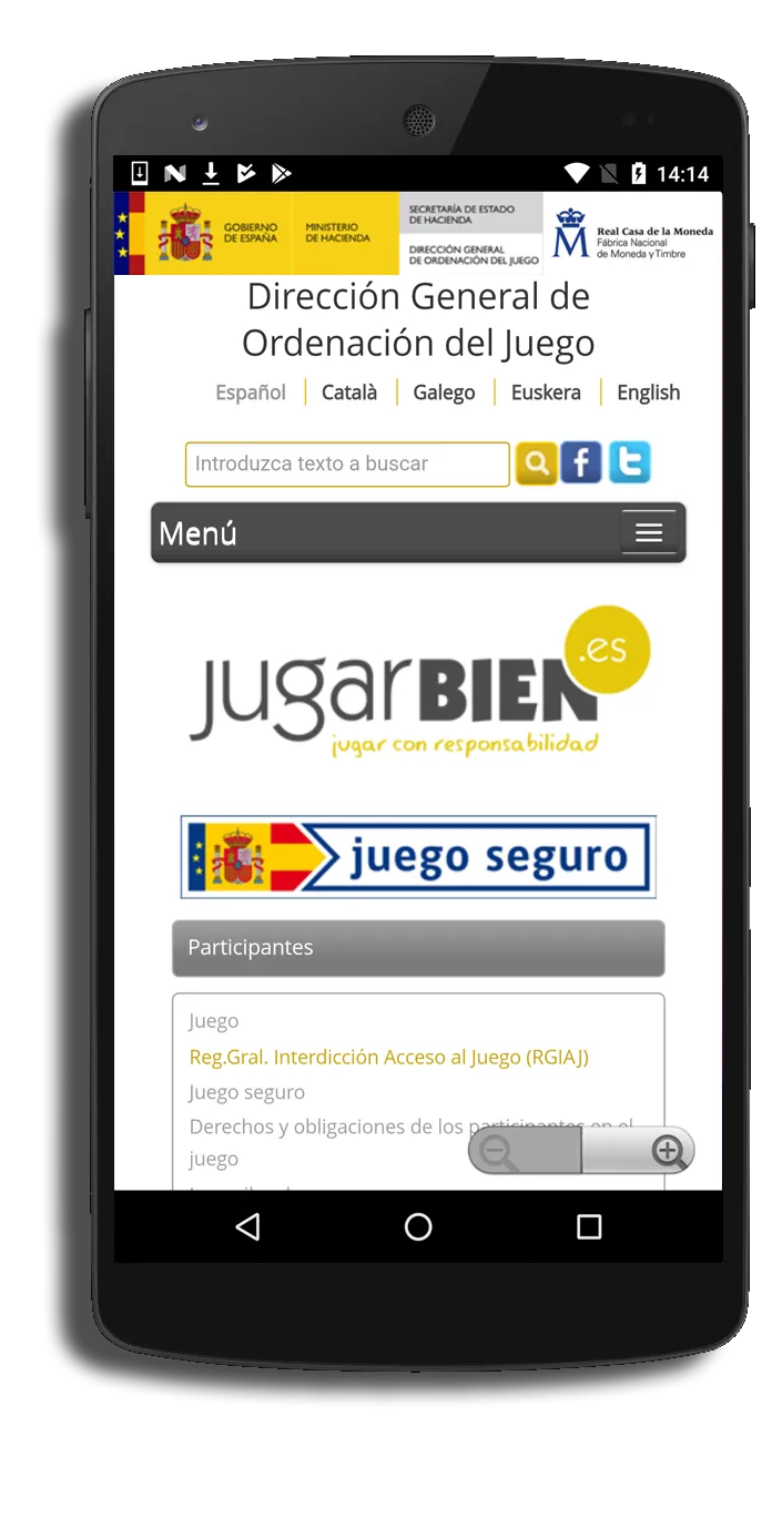 DNIe Autoprohibidos | Indus Appstore | Screenshot