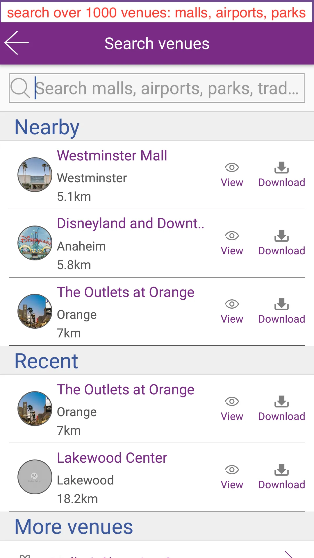 InMapz mall, airport maps | Indus Appstore | Screenshot