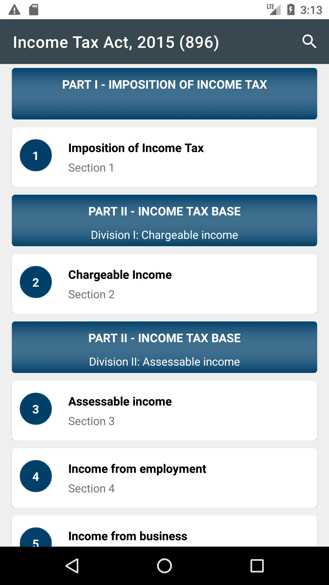 Ghana Tax Laws | Indus Appstore | Screenshot