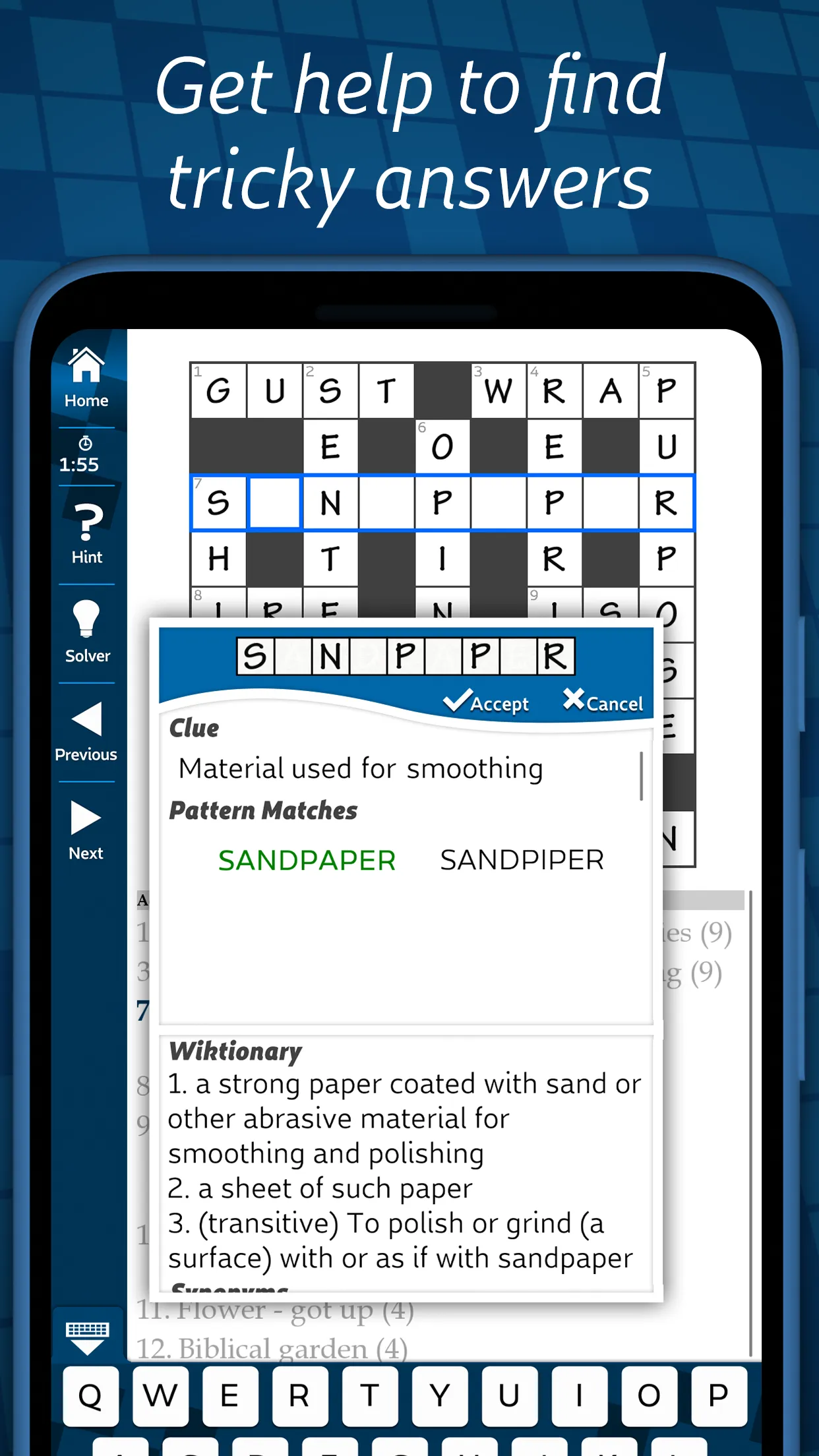 Astraware Crosswords | Indus Appstore | Screenshot