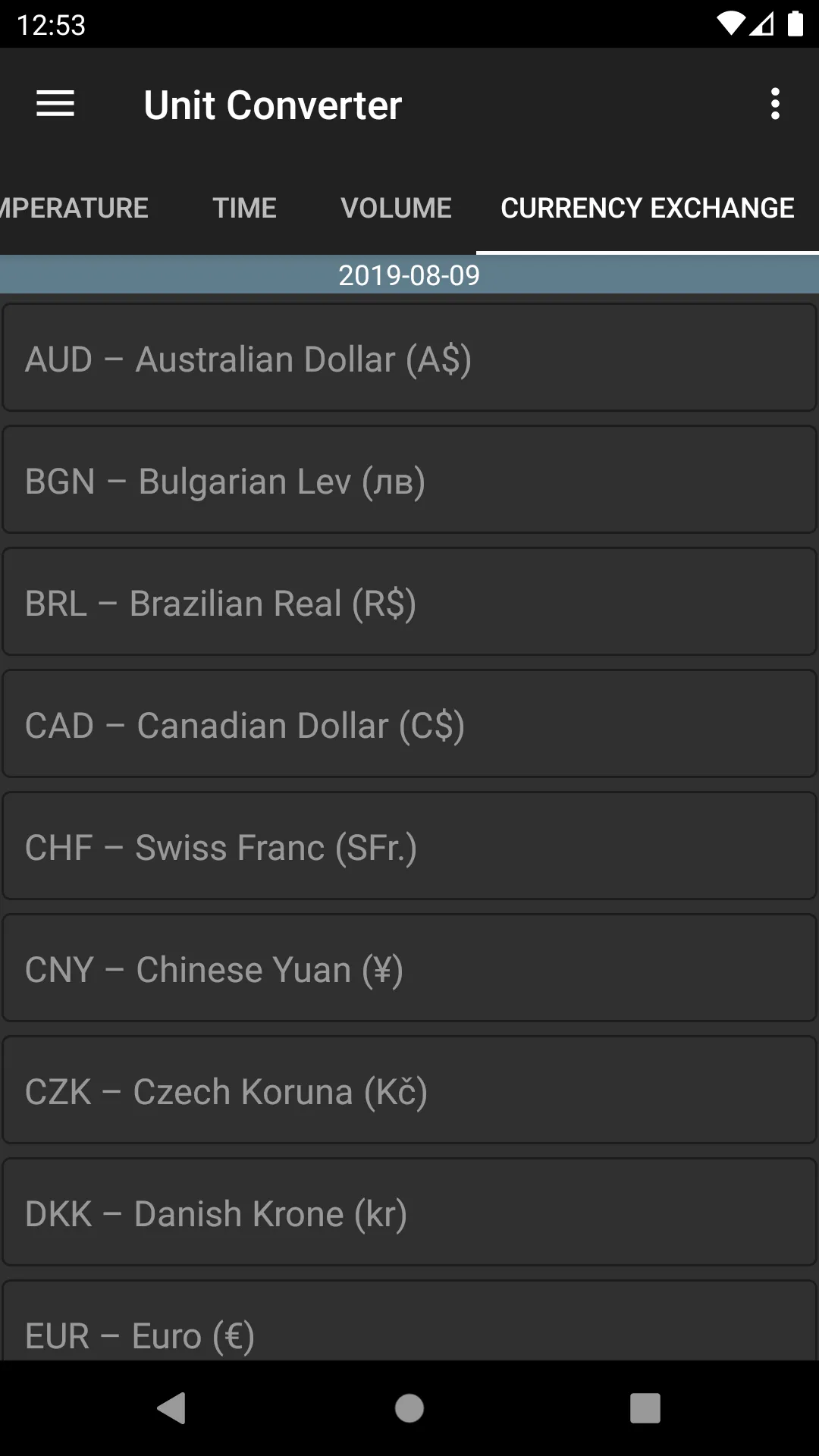 Unit & Currency Converter | Indus Appstore | Screenshot