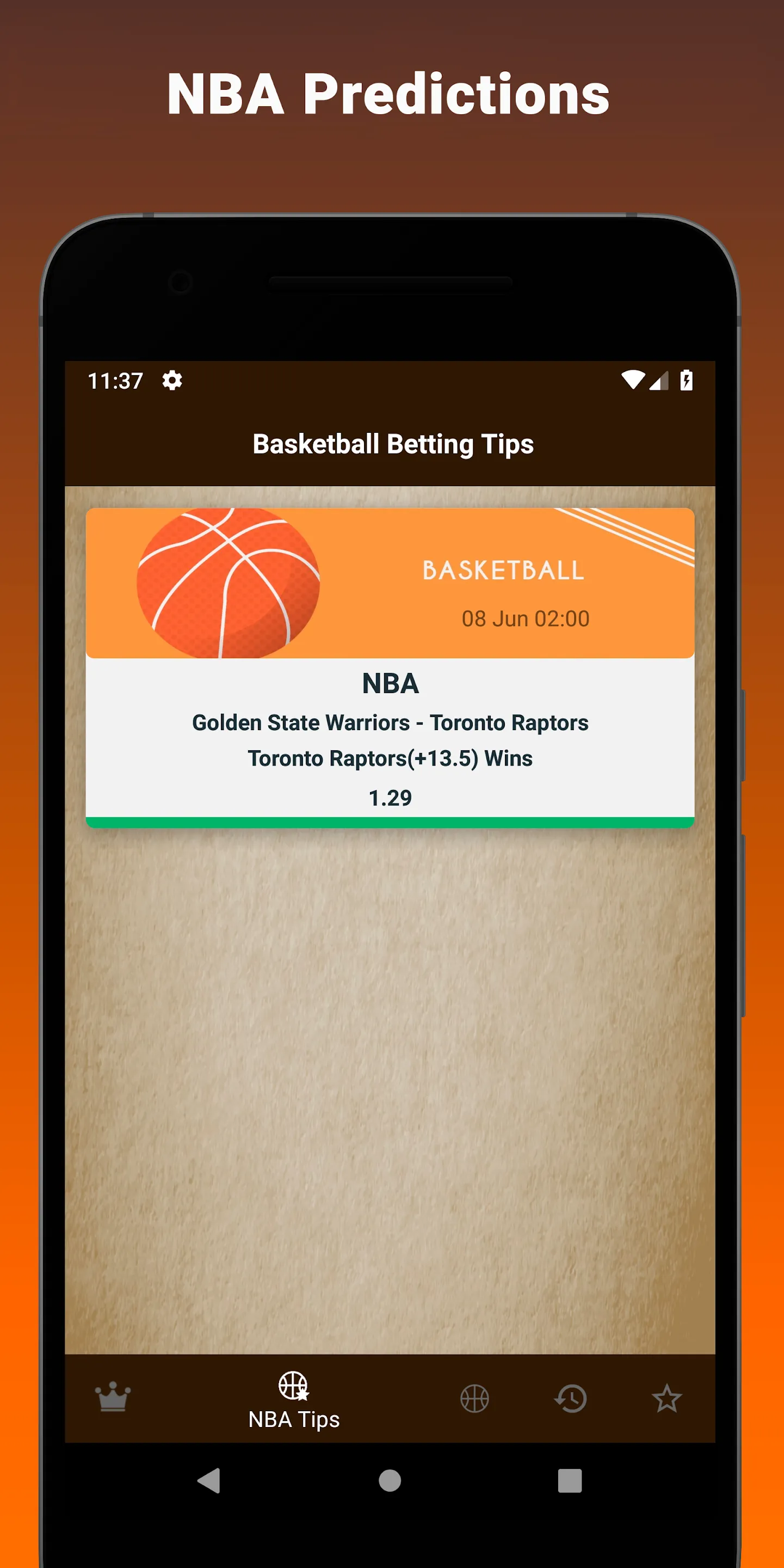 Basketball Betting Tips | Indus Appstore | Screenshot