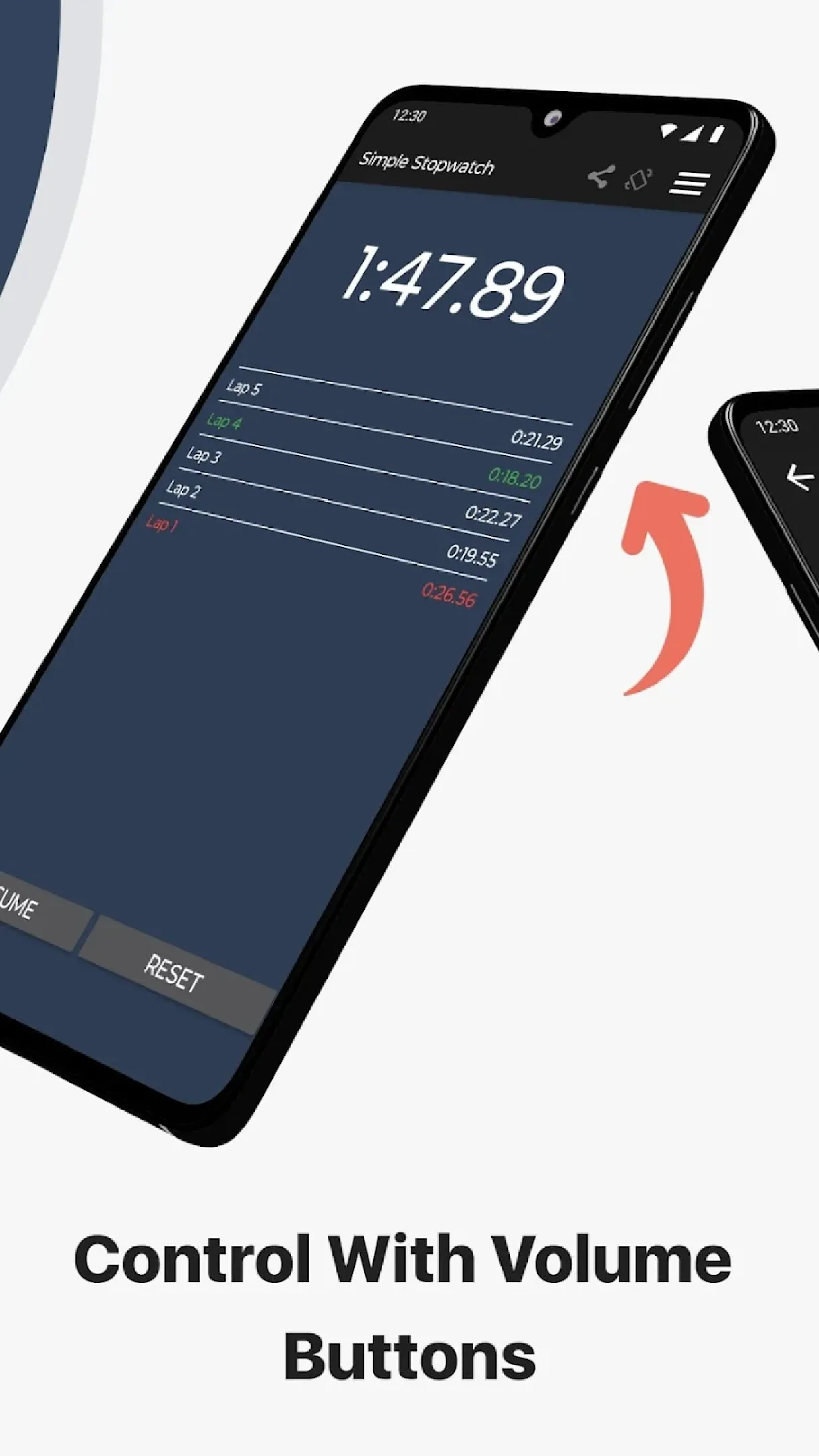 Simple Stopwatch | Indus Appstore | Screenshot