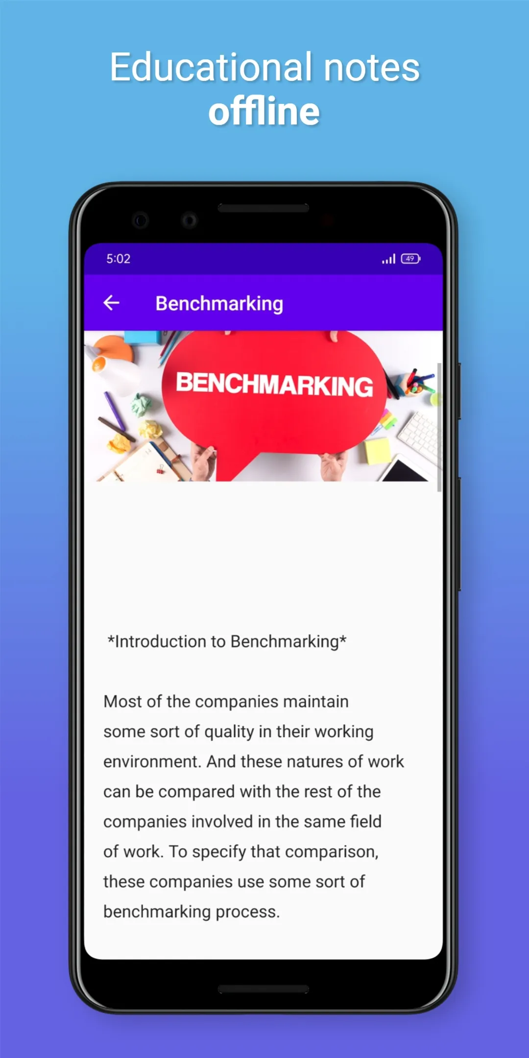 Benchmarking App | Indus Appstore | Screenshot