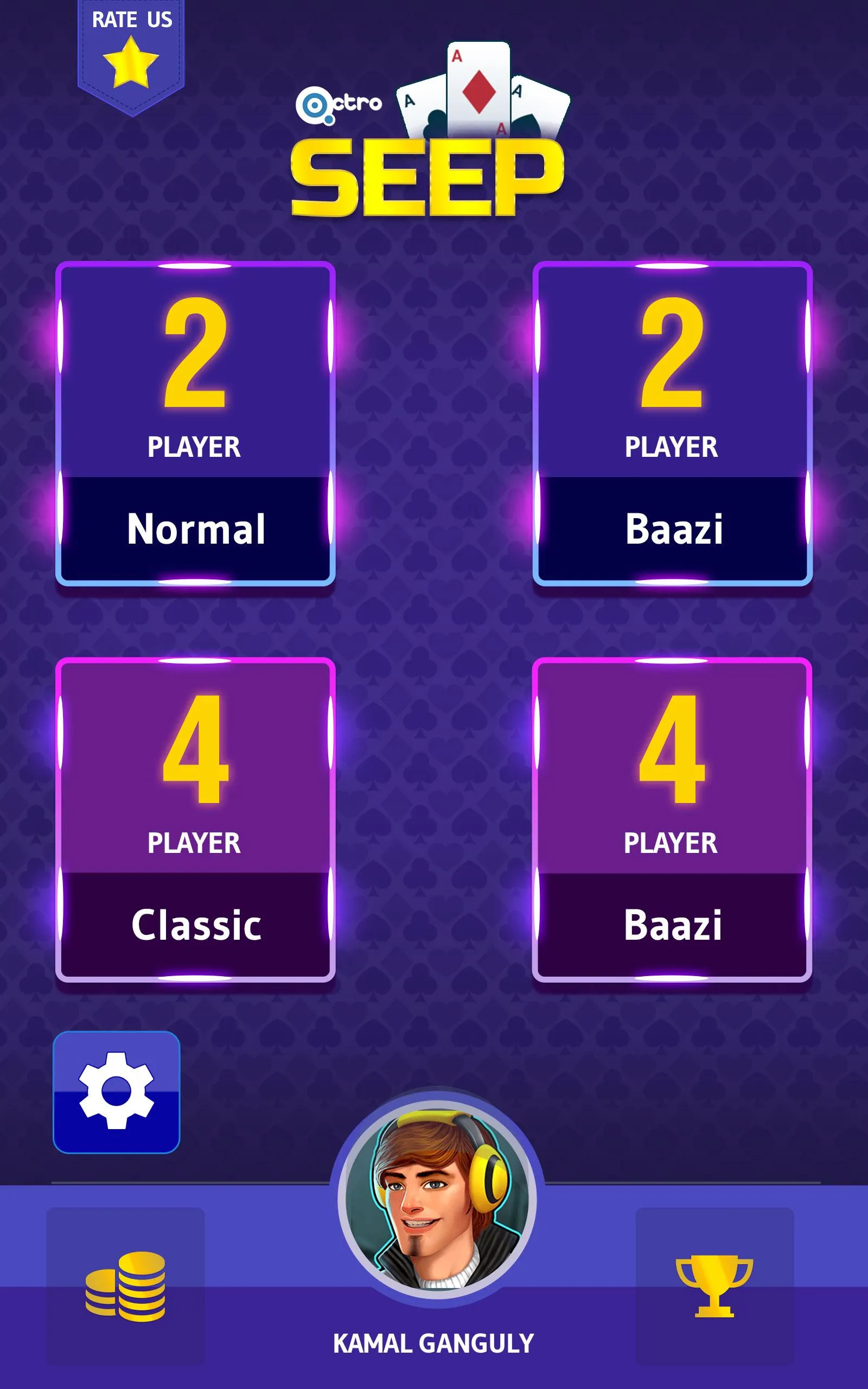 Seep by Octro- Sweep Card Game | Indus Appstore | Screenshot