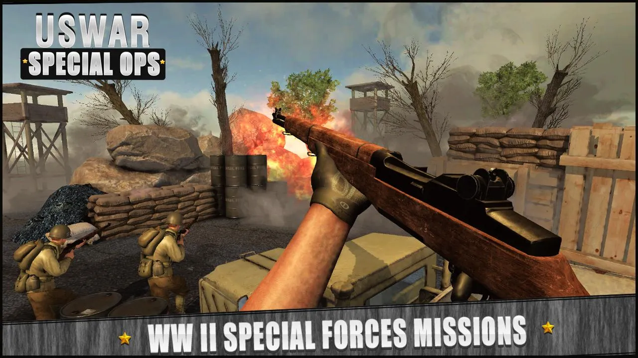 US Shooters: WW2 War Gun Games | Indus Appstore | Screenshot