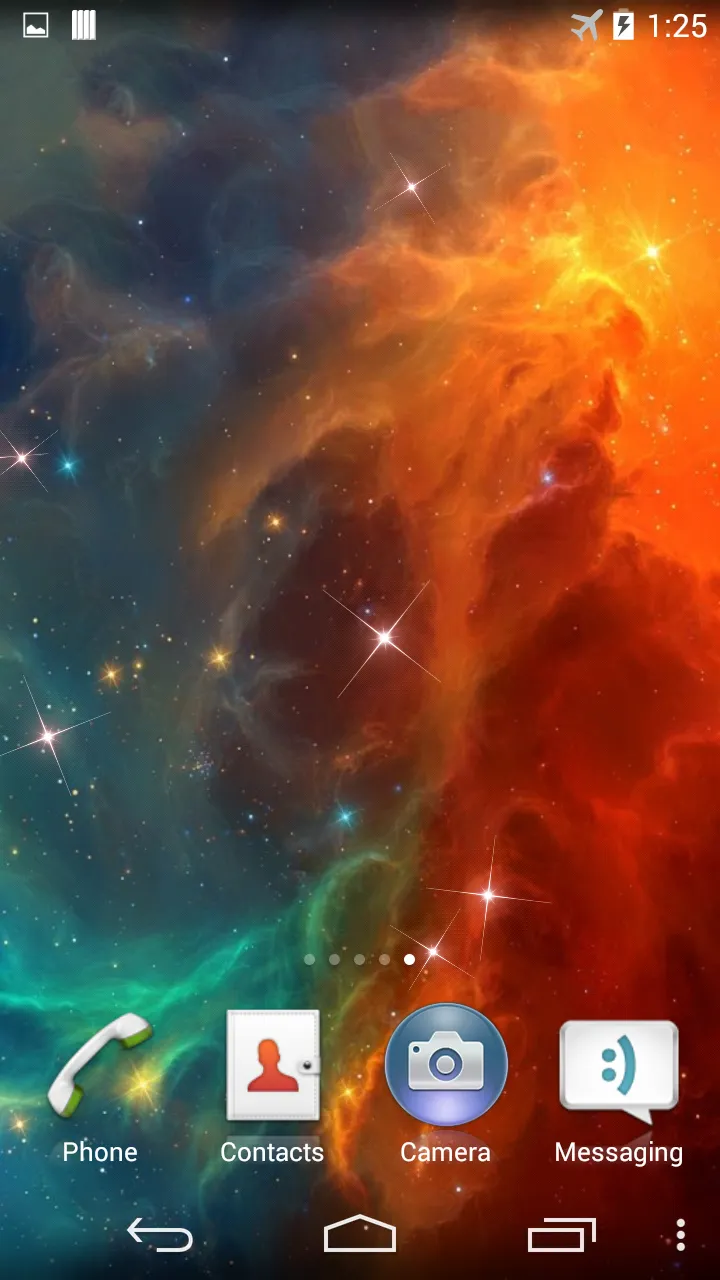 Outer Space Live Wallpaper | Indus Appstore | Screenshot