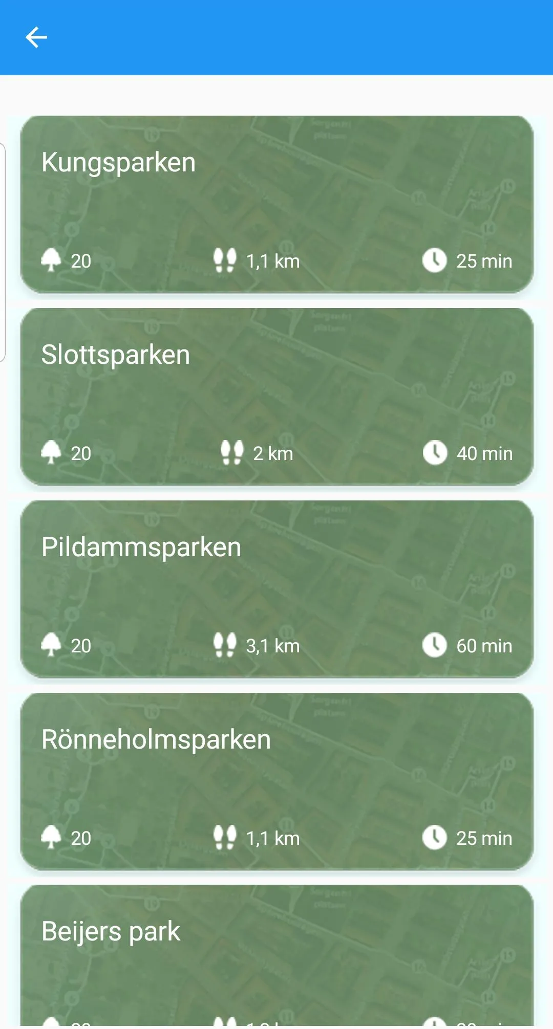 Träd i Malmö | Indus Appstore | Screenshot