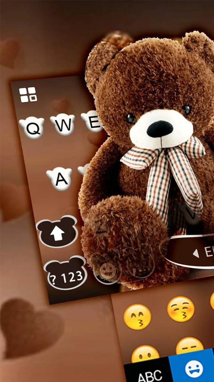 Brown Teddybear Theme | Indus Appstore | Screenshot