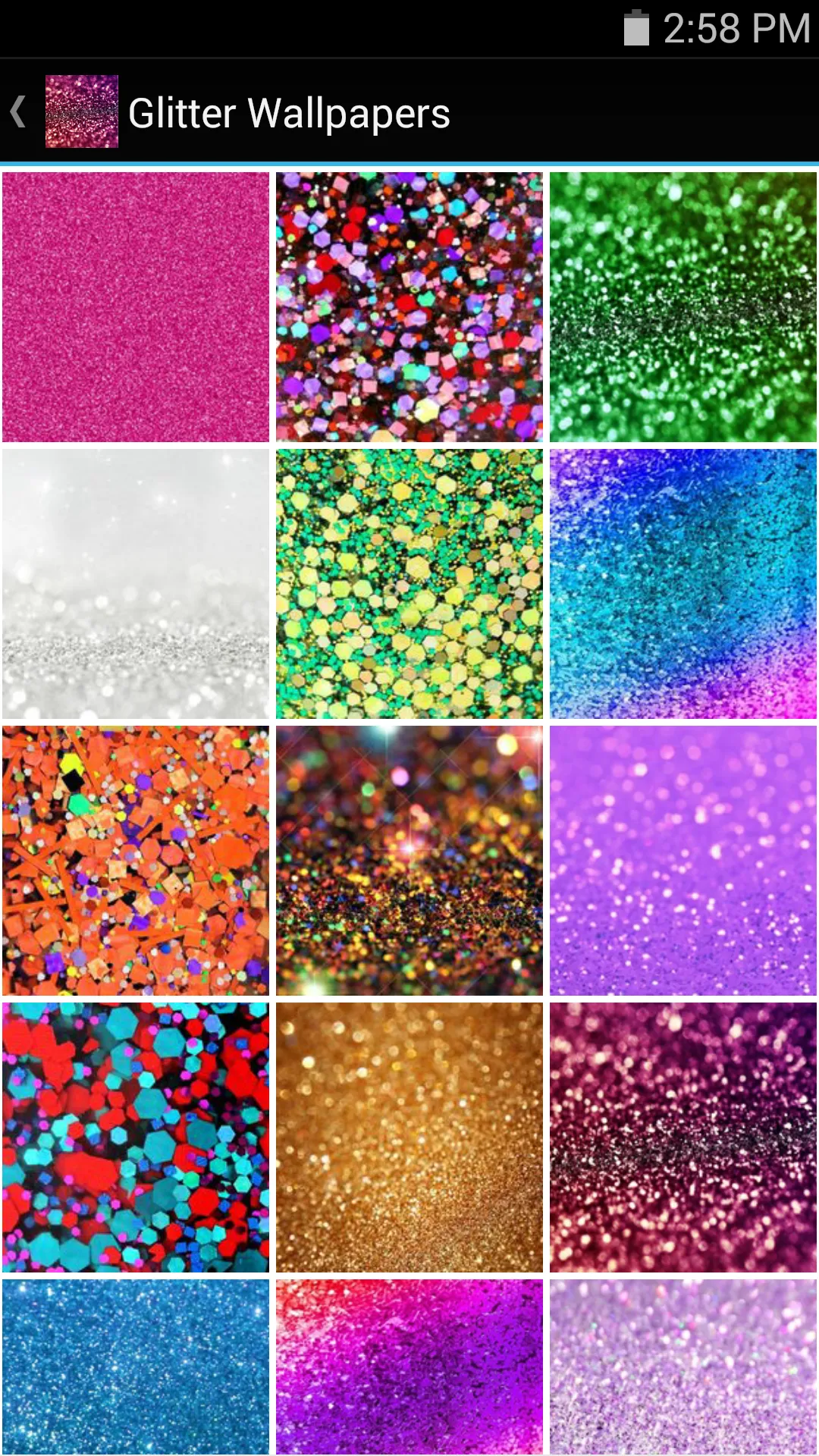 Glitter Wallpapers | Indus Appstore | Screenshot