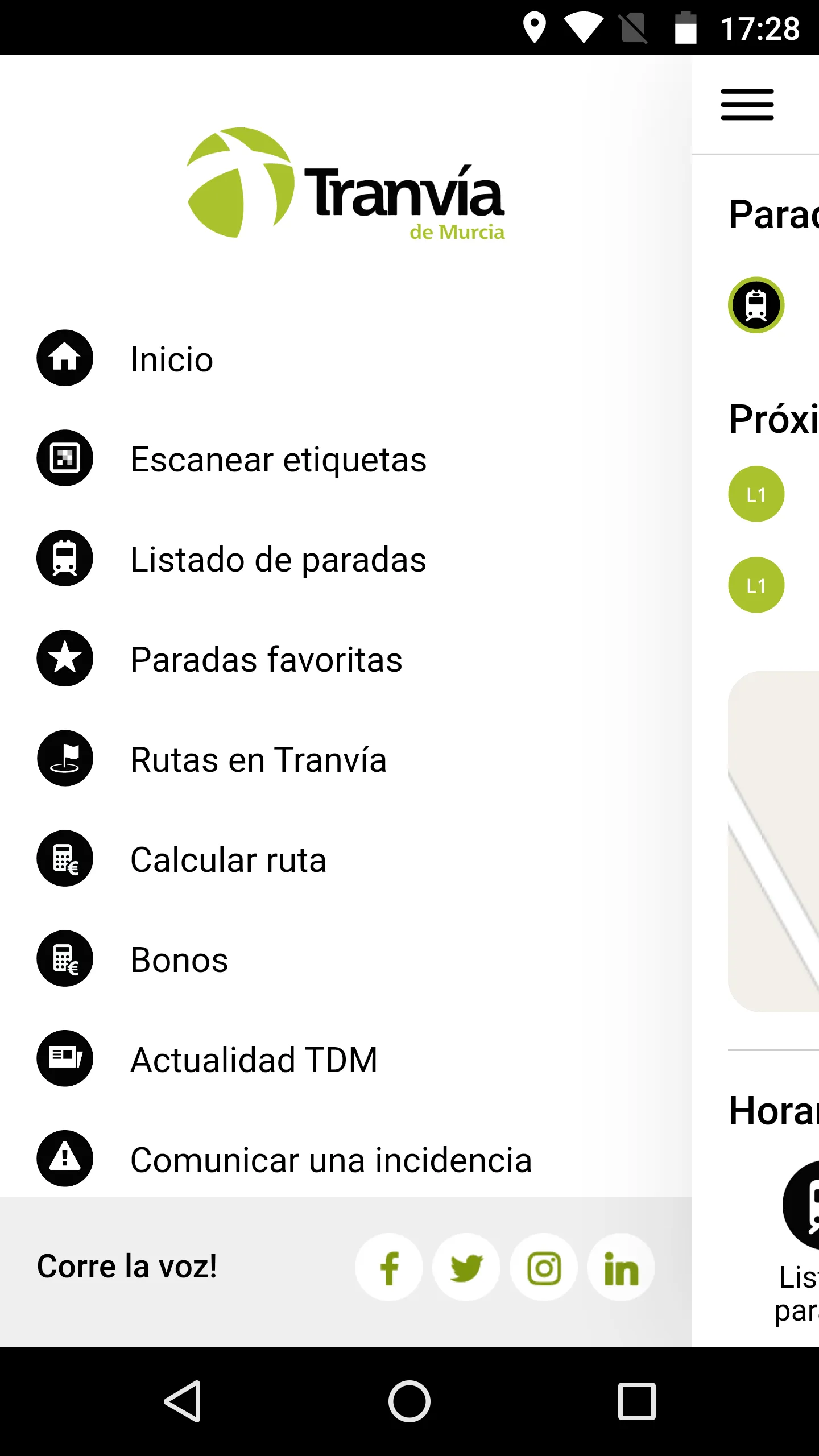 Tranvía de Murcia APP Oficial | Indus Appstore | Screenshot