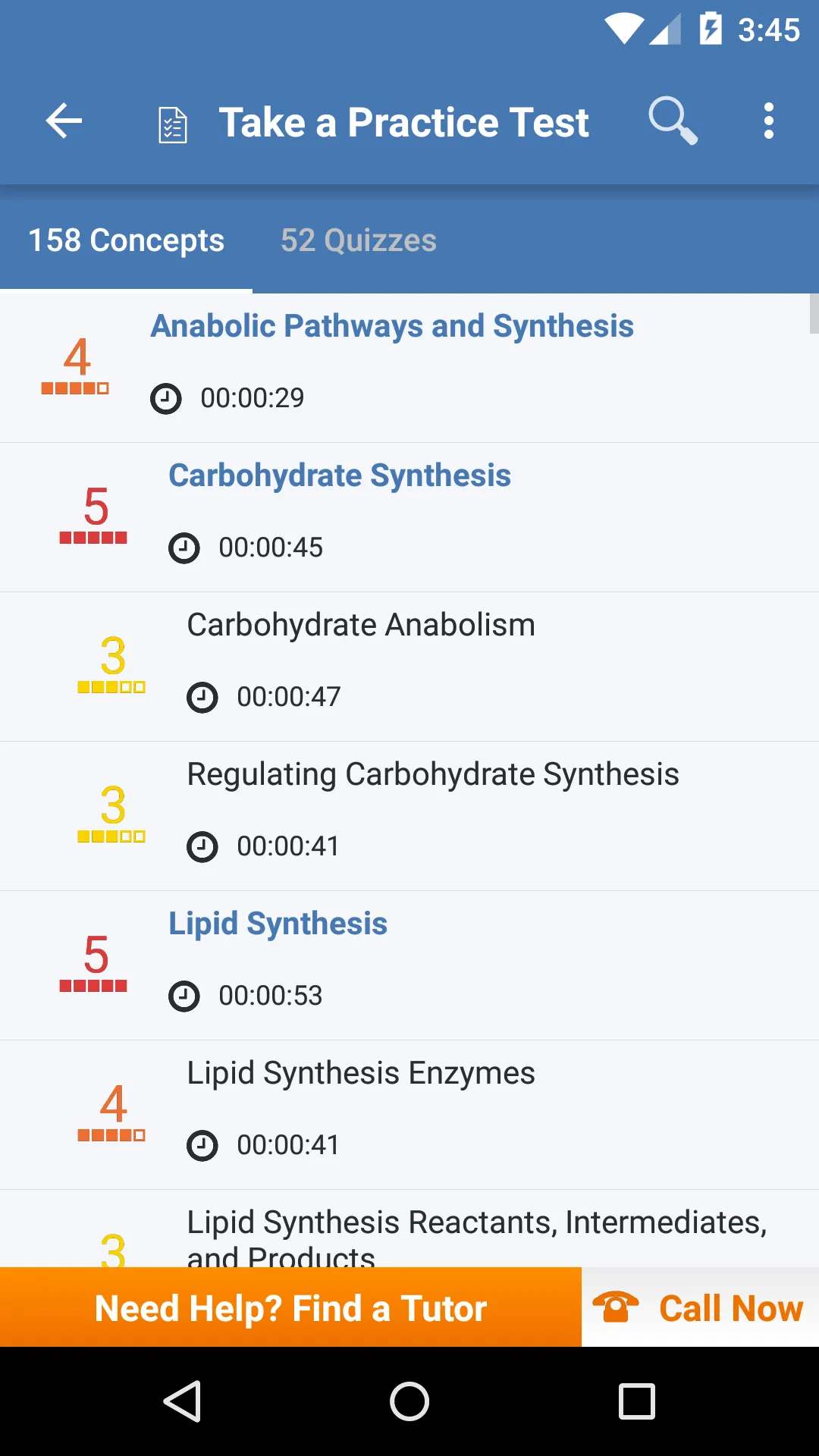 Biochemistry Practice & Prep | Indus Appstore | Screenshot