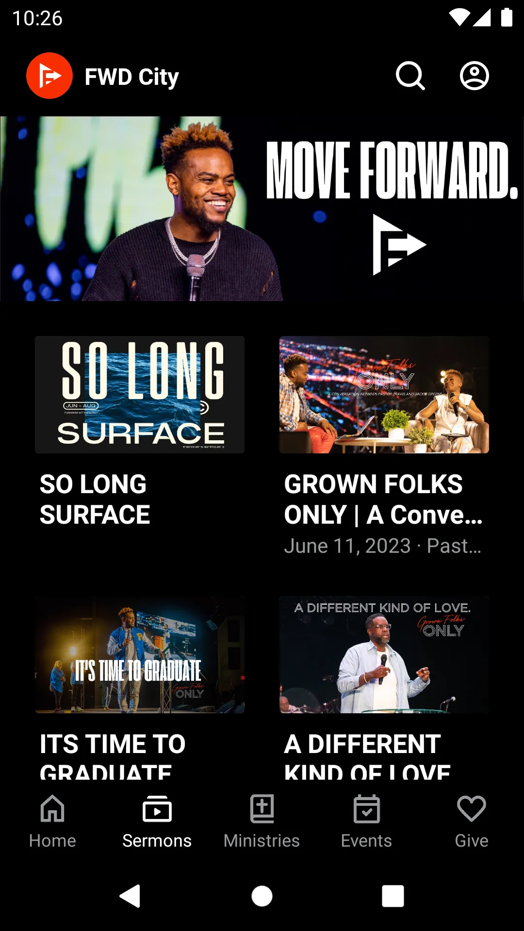 Forward City Church | Indus Appstore | Screenshot