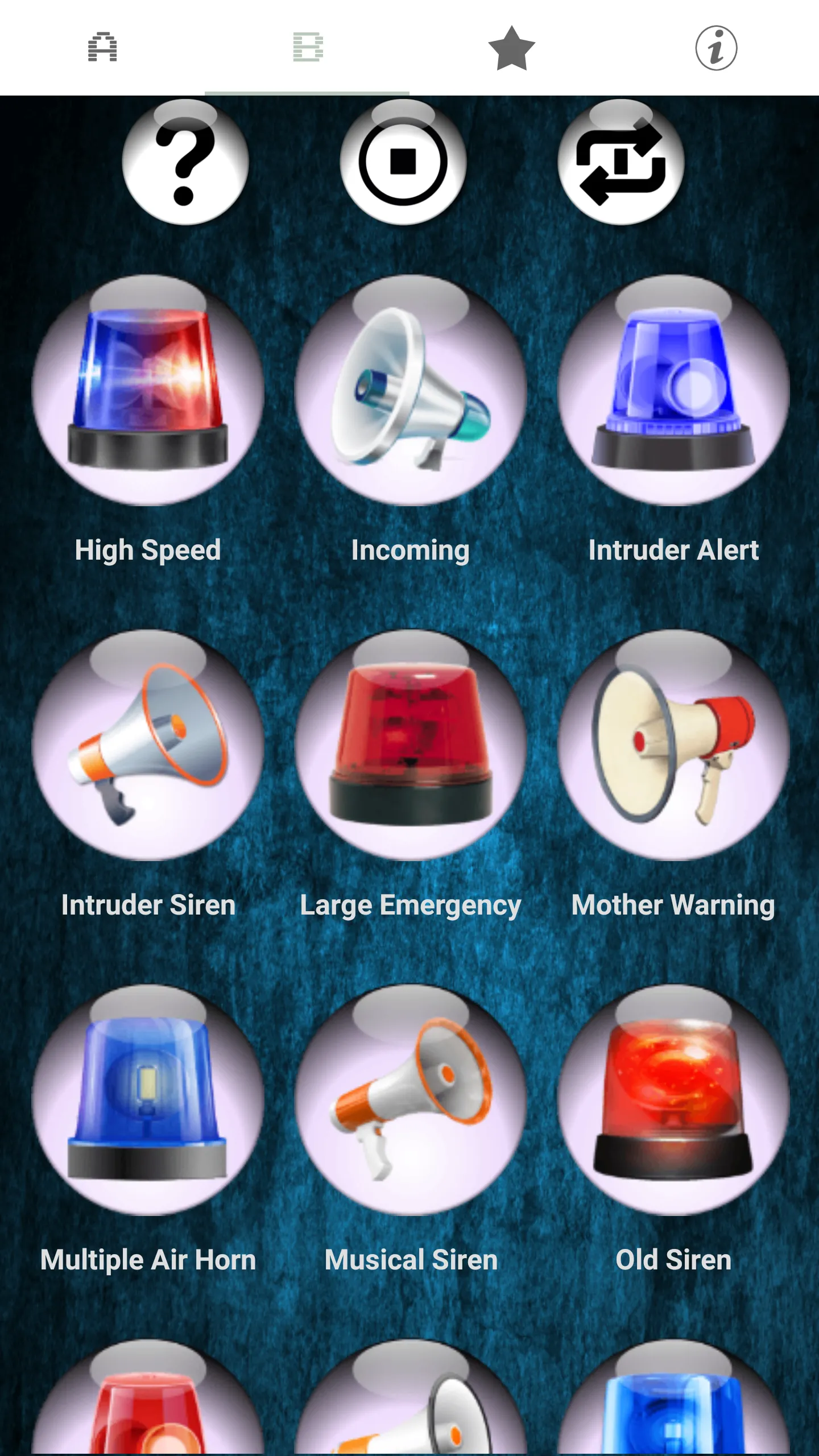 LOUD Emergency Ringtones | Indus Appstore | Screenshot