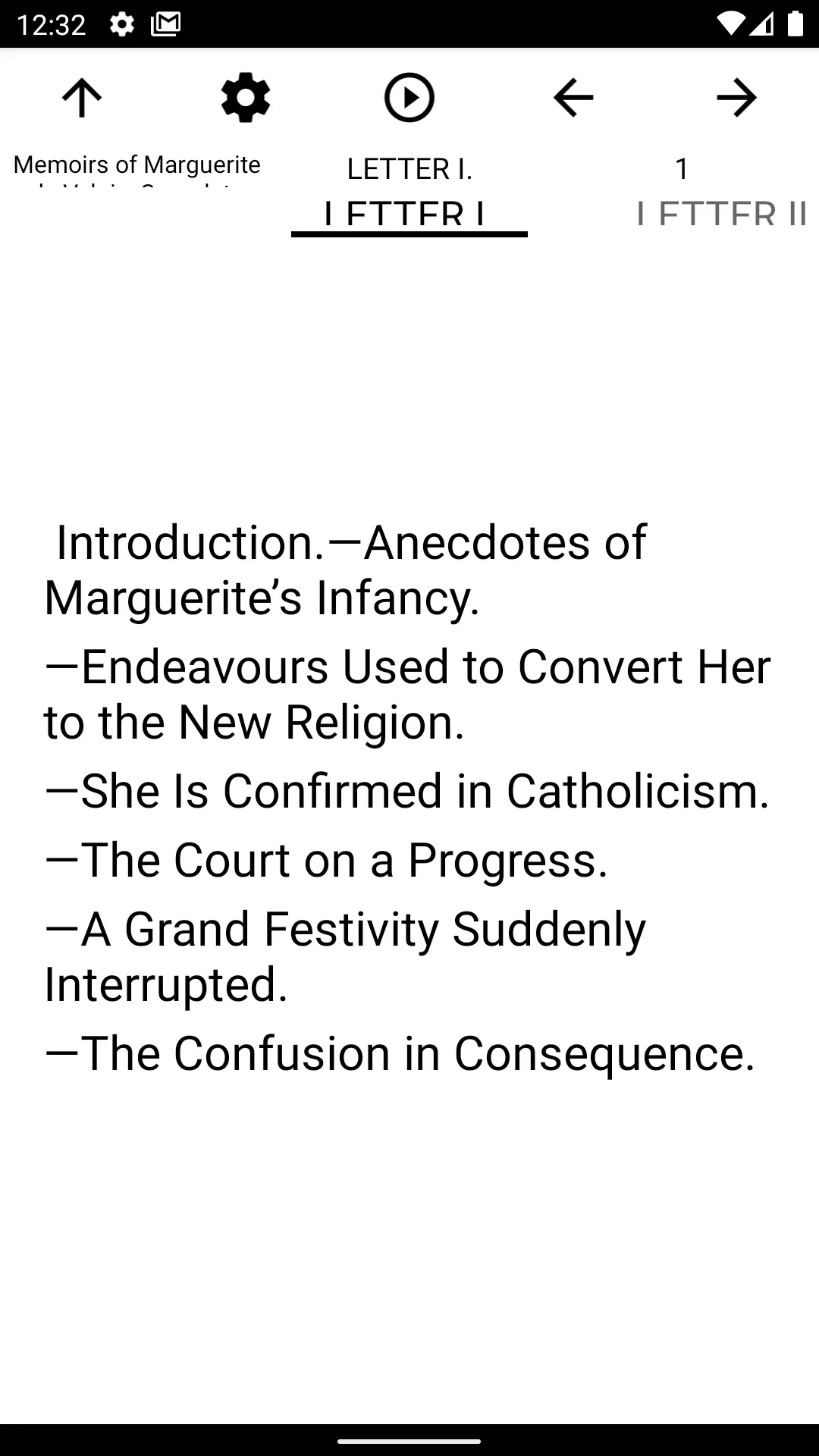 Book, Memoirs of Marguerite de | Indus Appstore | Screenshot