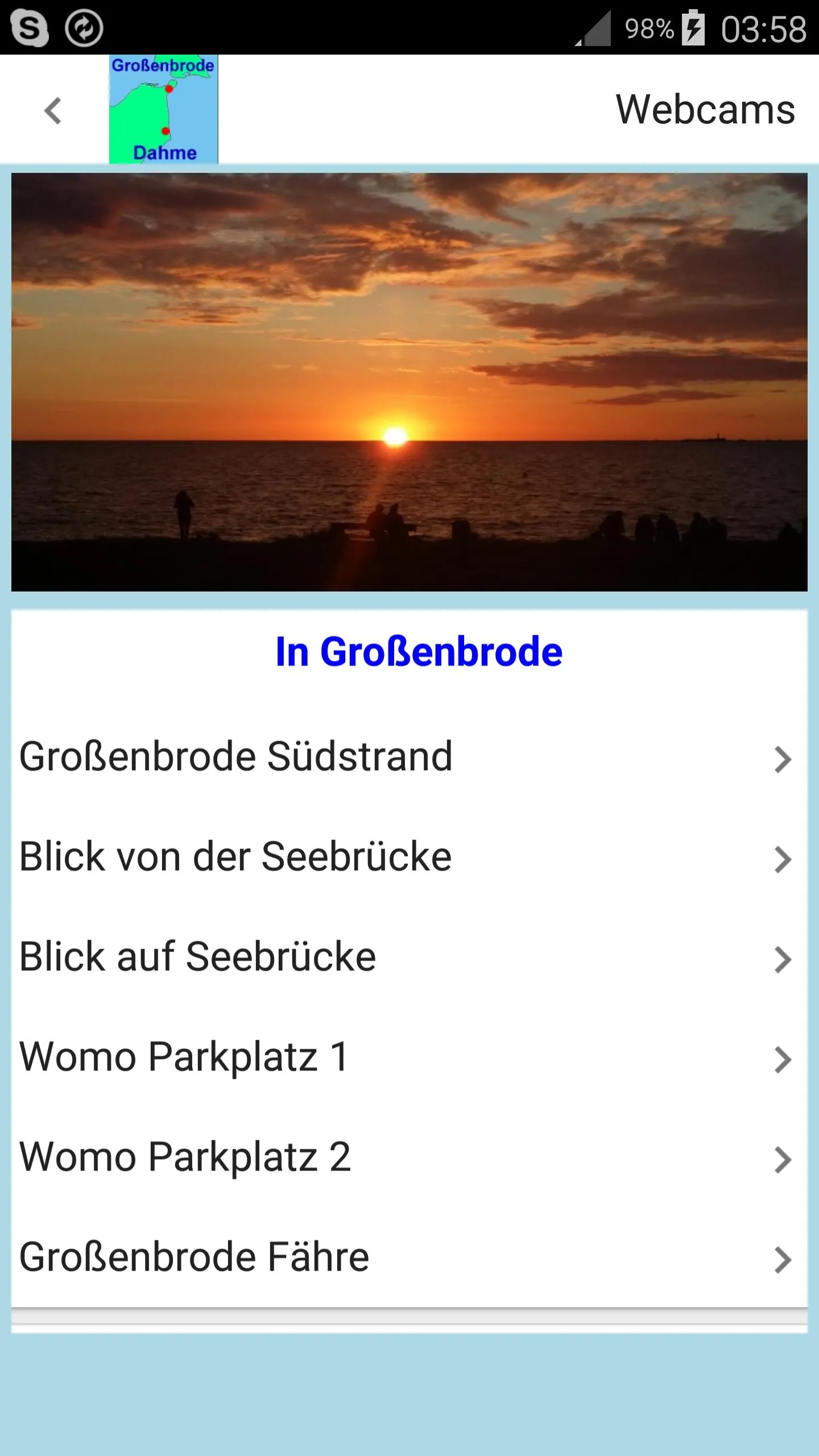 Großenbrode - Dahme App | Indus Appstore | Screenshot