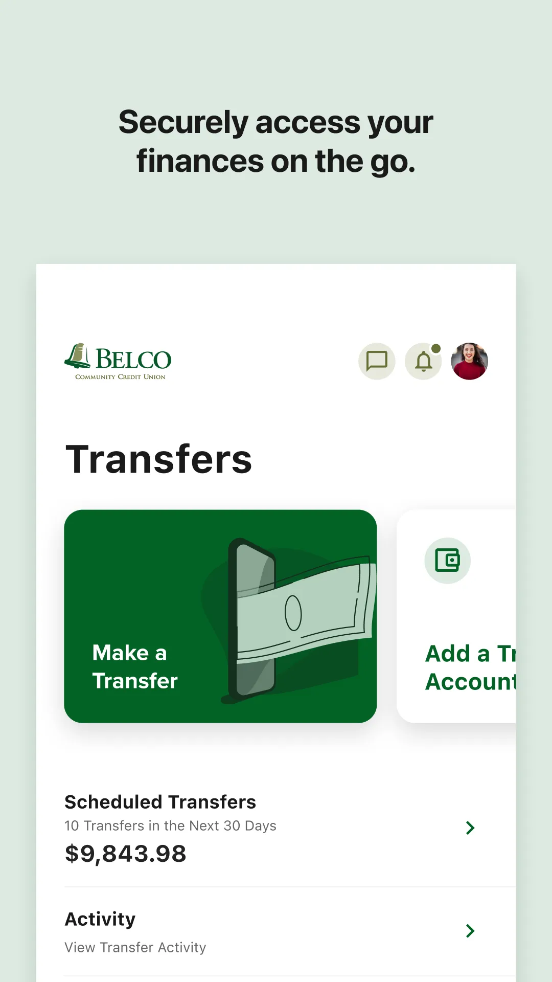 Belco CU Money Manager | Indus Appstore | Screenshot